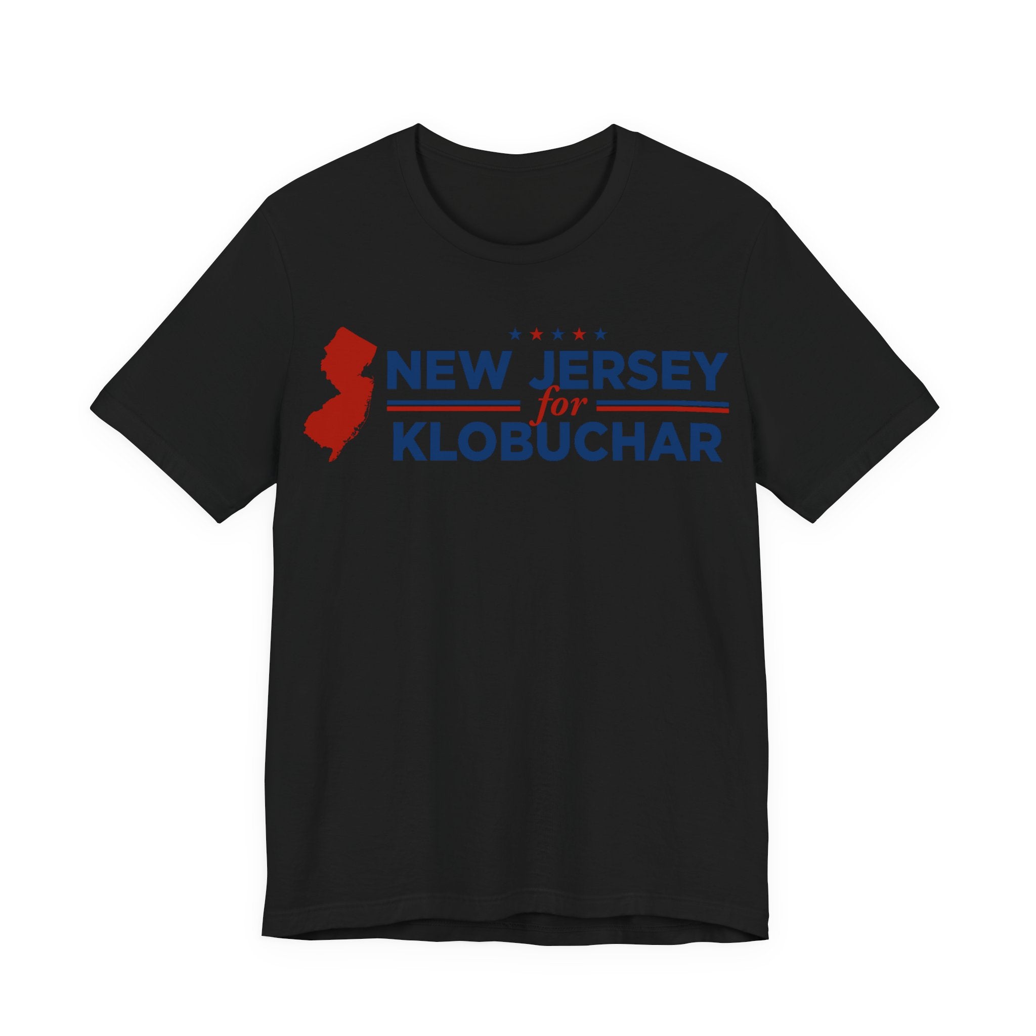 New Jersey for Amy Klobuchar for President Campaign T-Shirt 2028