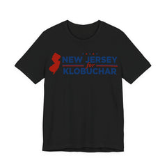 New Jersey for Amy Klobuchar for President Campaign T-Shirt 2028