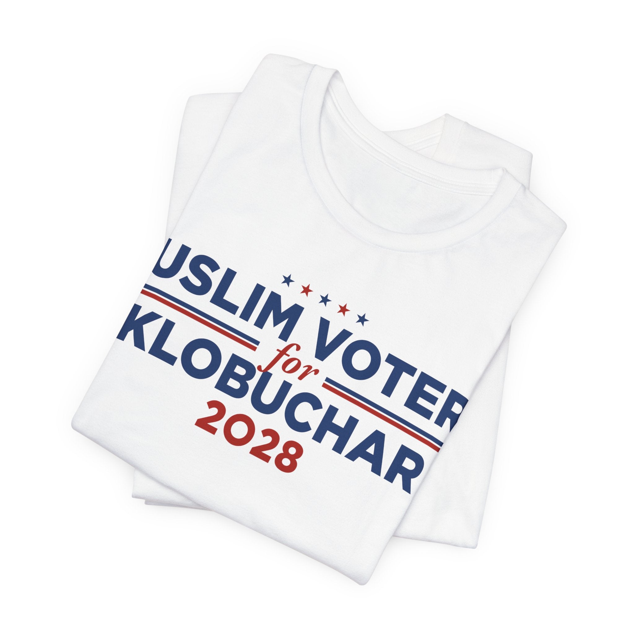 Muslim Voters for Amy Klobuchar for President Campaign T-Shirt 2028