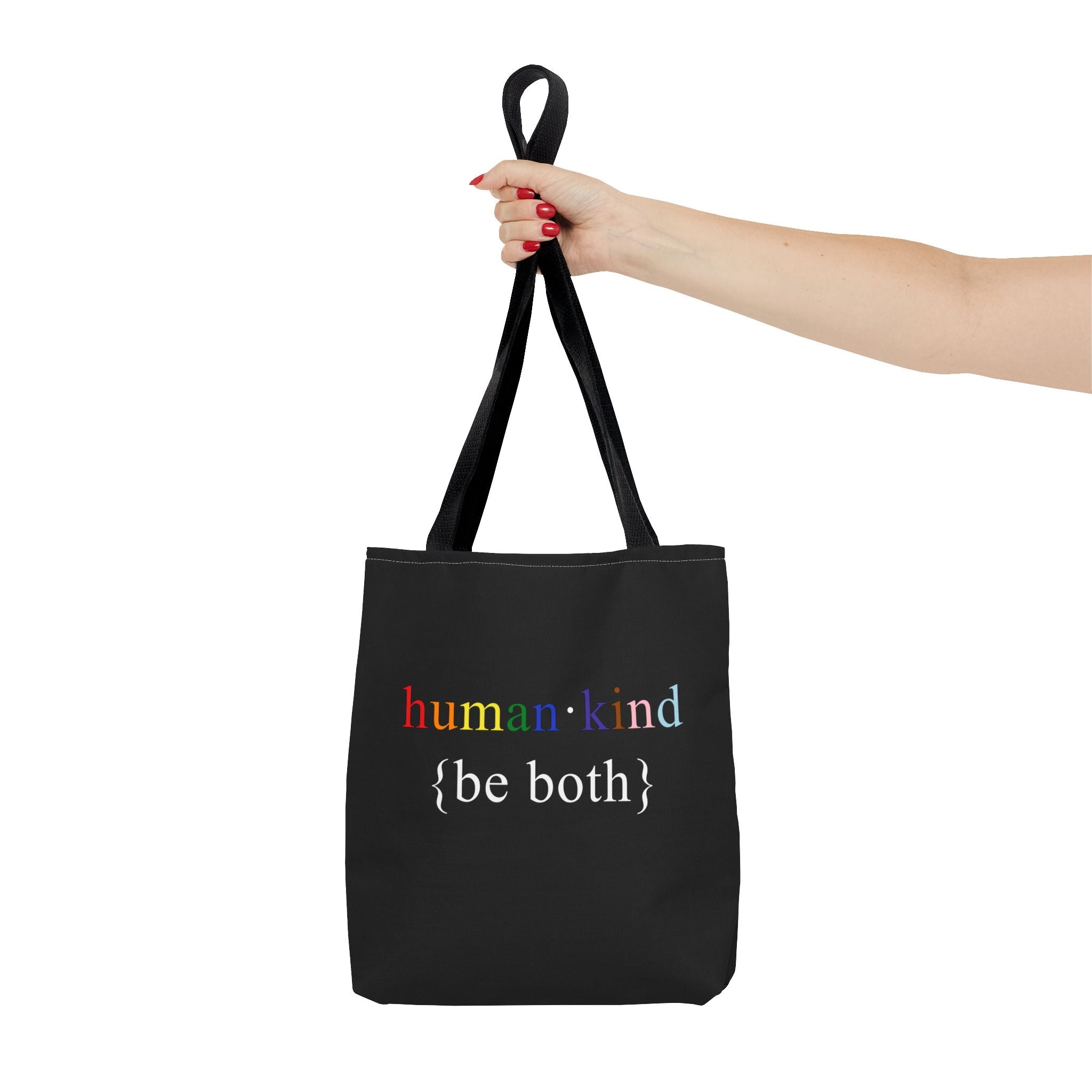 Human Kind Be Both Tote Bag - LGBTQIA Pride Accessory Gift