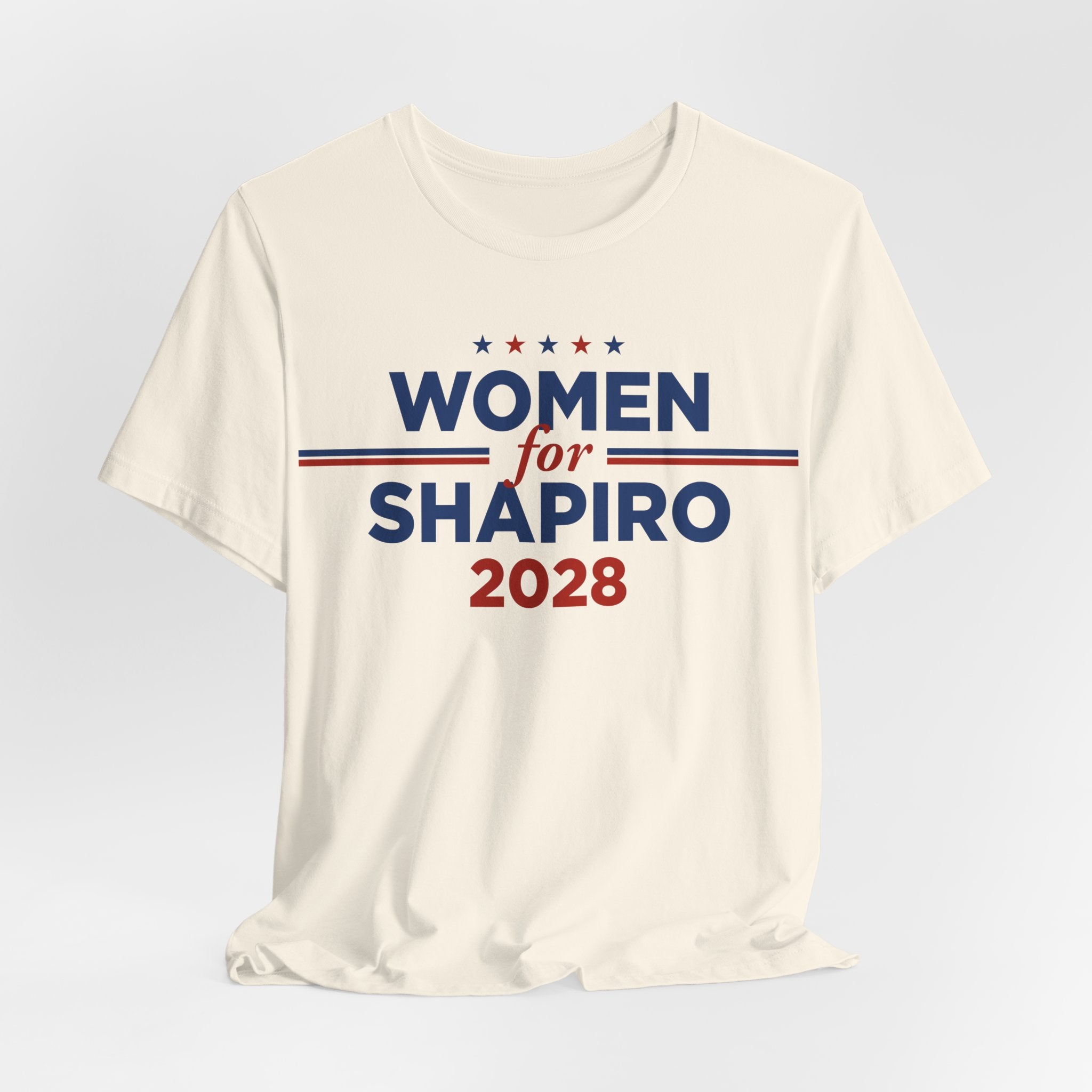 Women for Josh Shapiro for President Campaign T-Shirt 2028