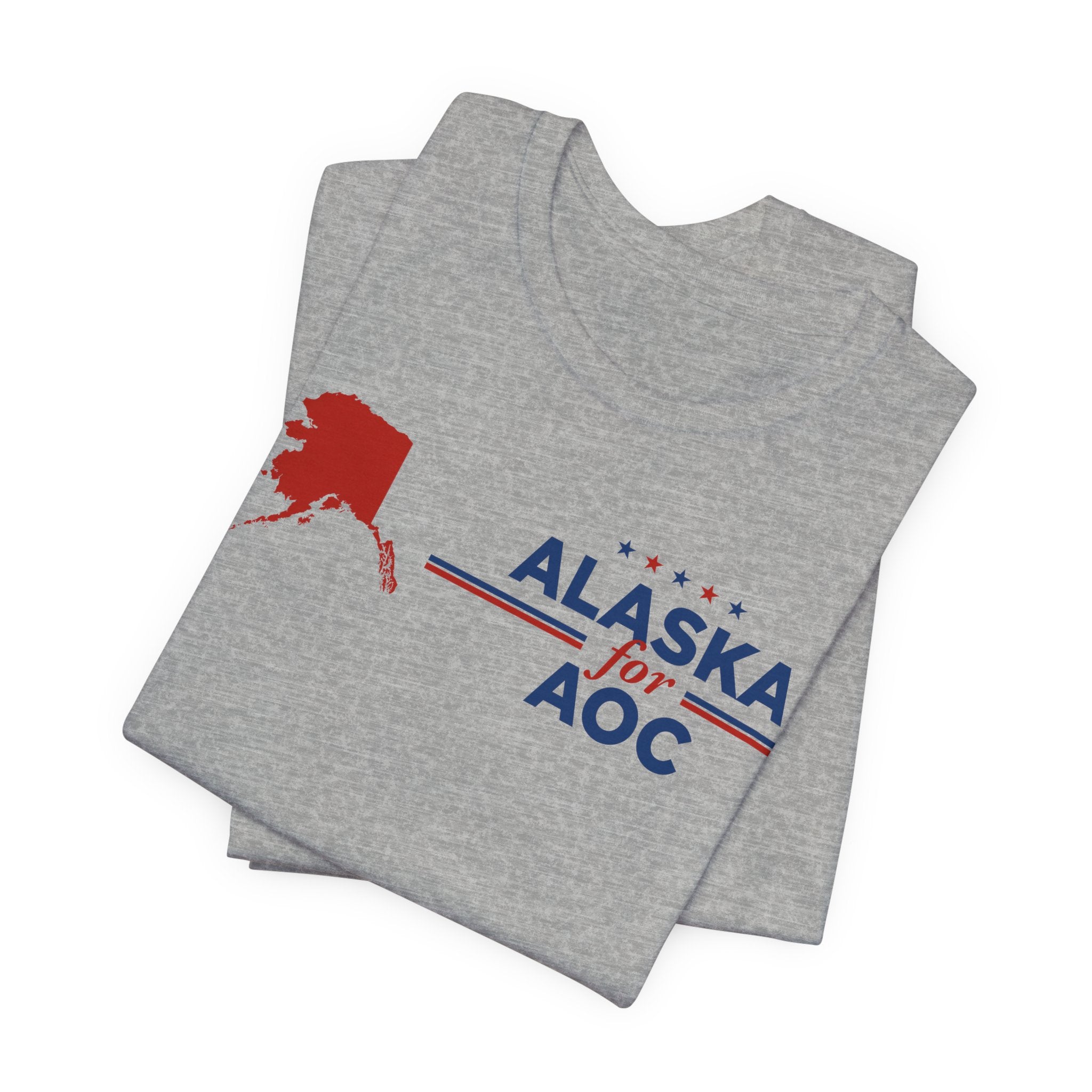 Alaska for AOC for President Campaign T-Shirt 2028
