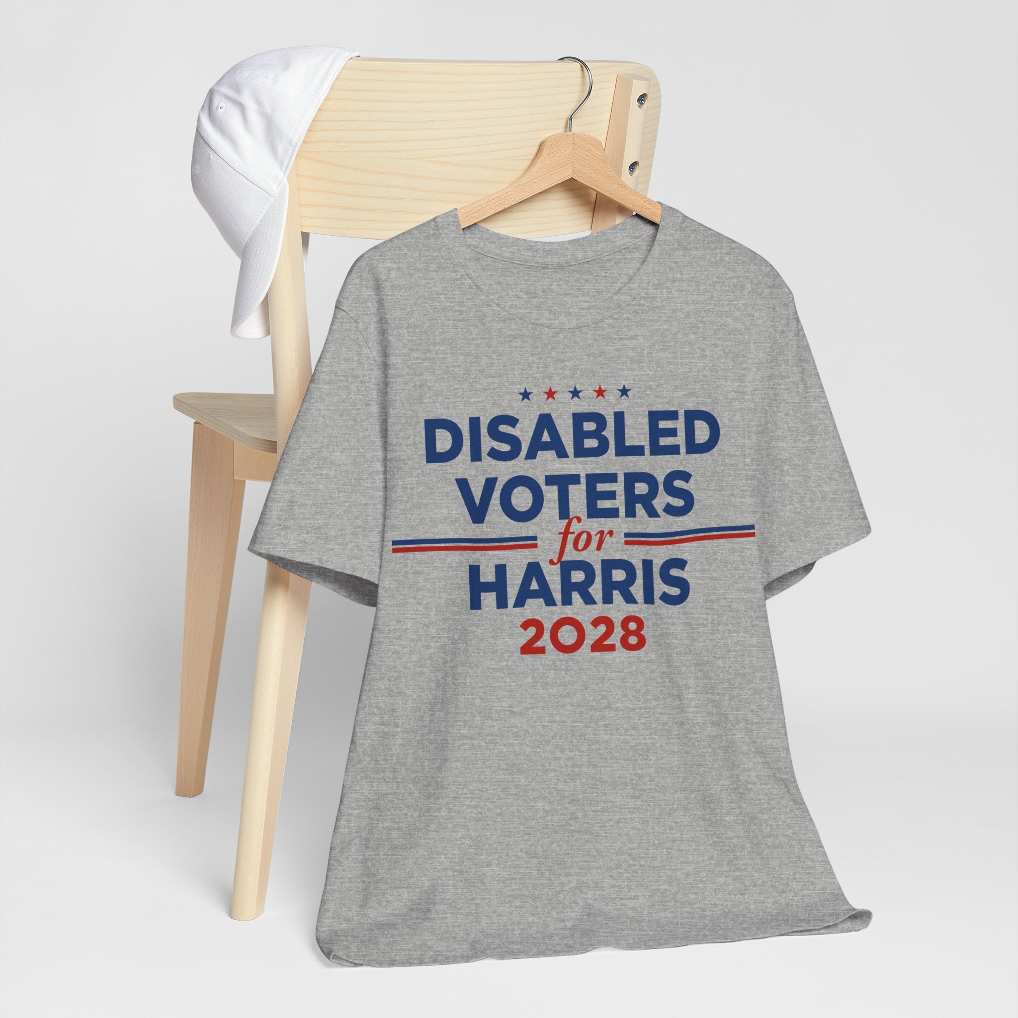 Disable Voters for Kamala Harris for President Campaign T-Shirt 2028