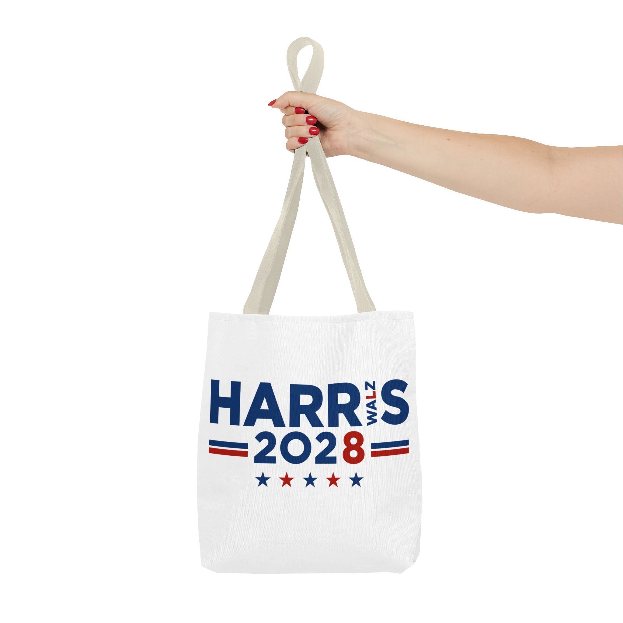 Kamala Harris Tim Walz 2028 Campaign Tote Bag – Political Election Support Grocery/Everyday Tote
