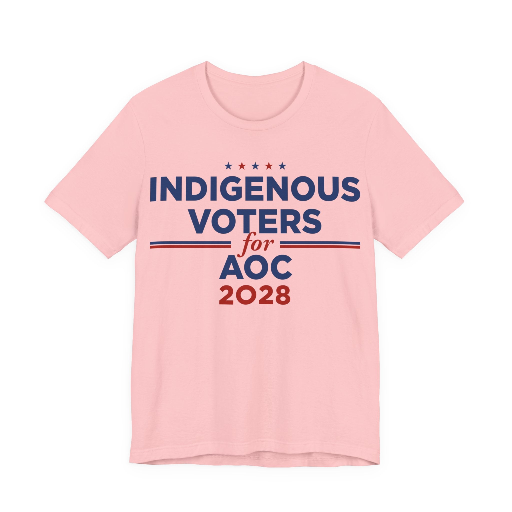 Indigenous Voters / Native Americans for AOC for President Campaign T-Shirt 2028