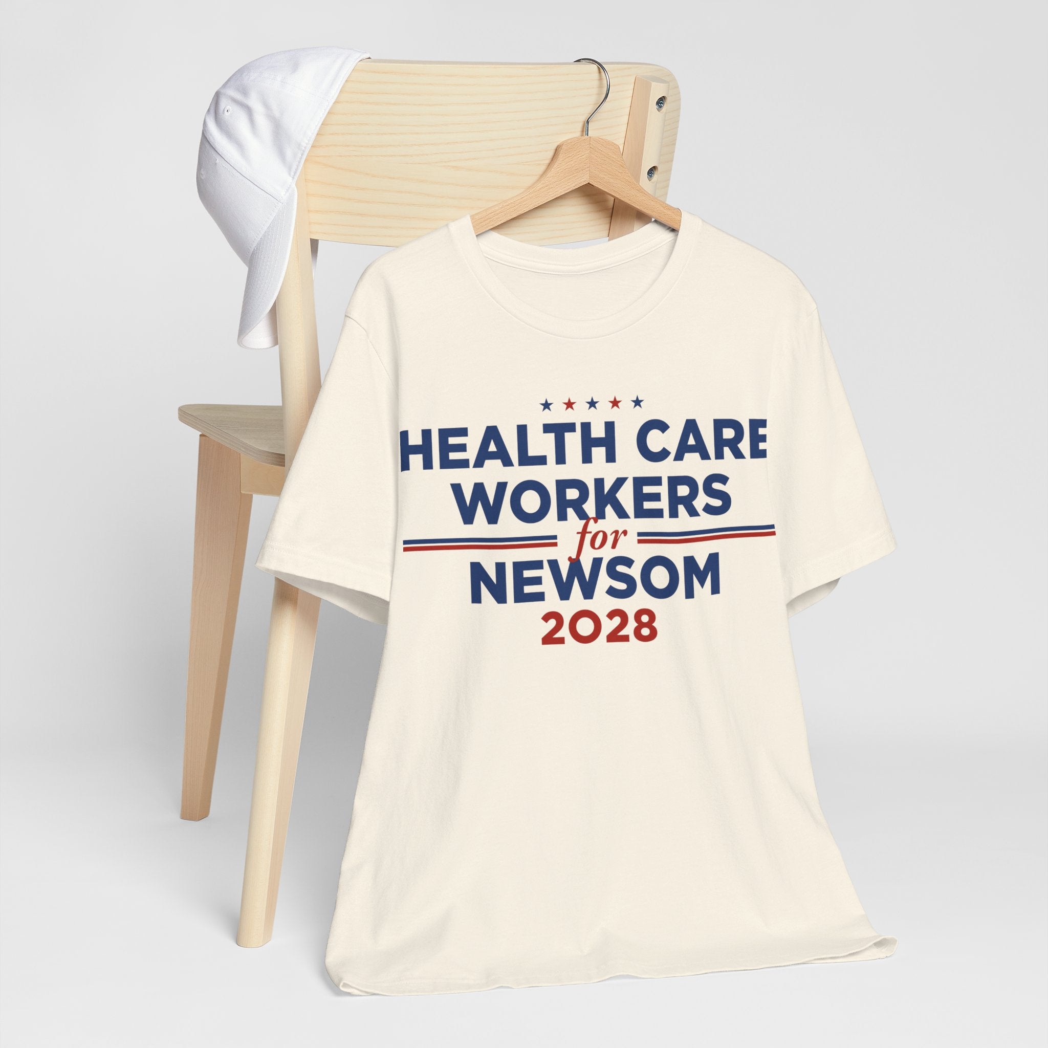 Health Care Workers for Gavin Newsom for President Campaign T-Shirt 2028