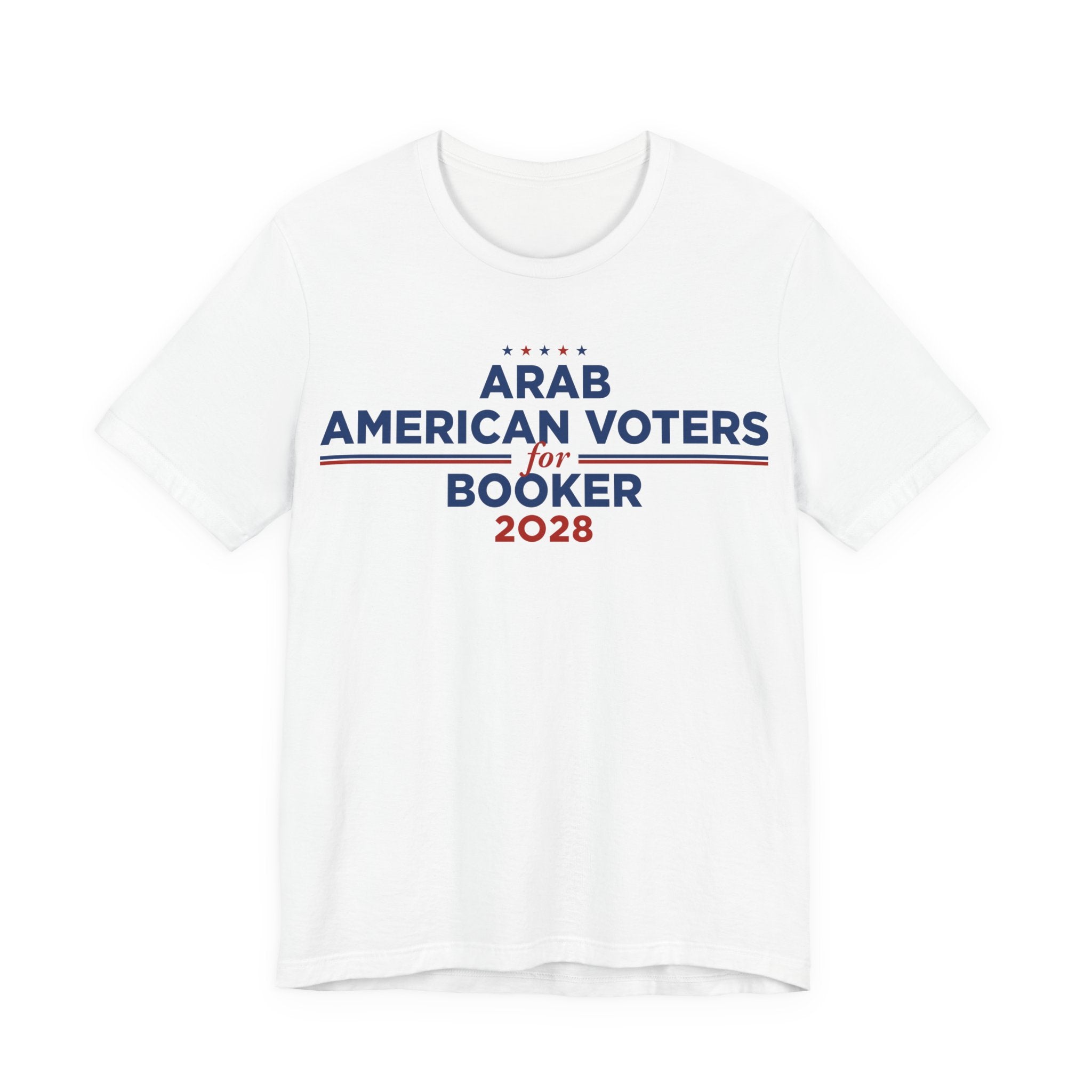 Arab American Voters for Cory Booker for President Campaign T-Shirt 2028