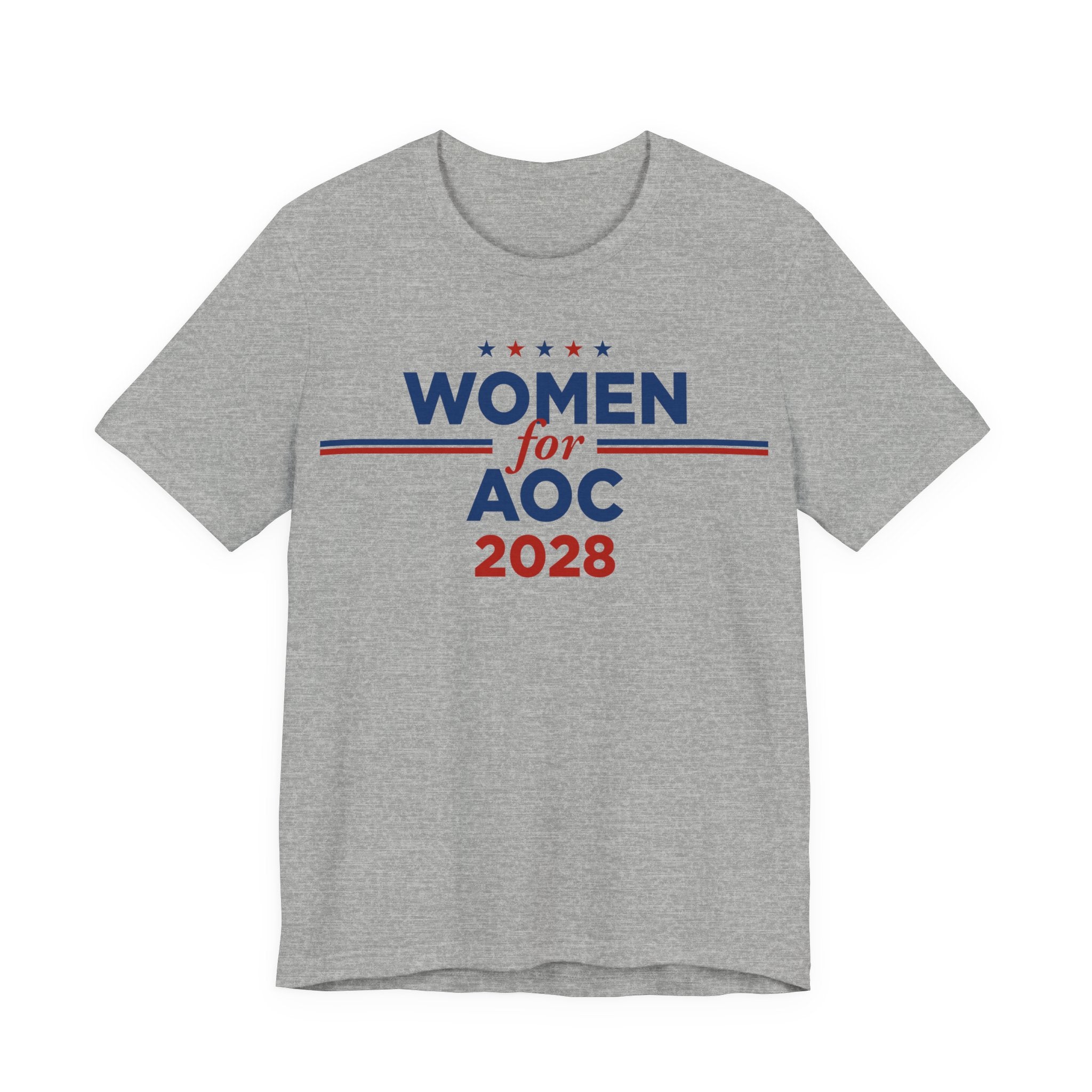Women for AOC for President Campaign T-Shirt 2028