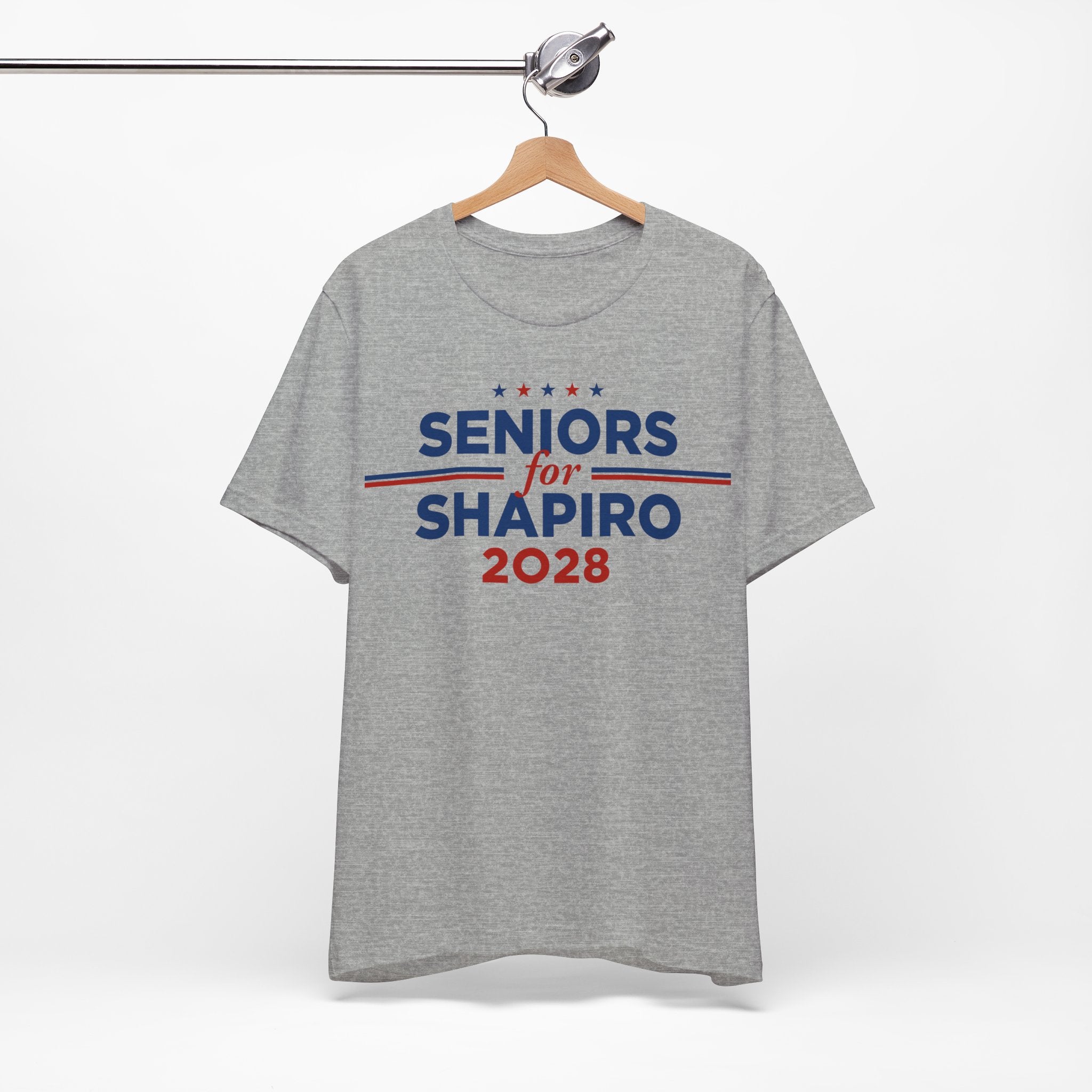 Seniors for Josh Shapiro for President Campaign T-Shirt 2028
