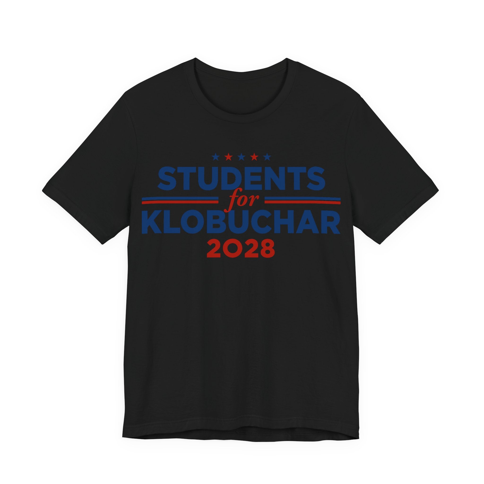 Students for Amy Klobuchar for President Campaign T-Shirt 2028