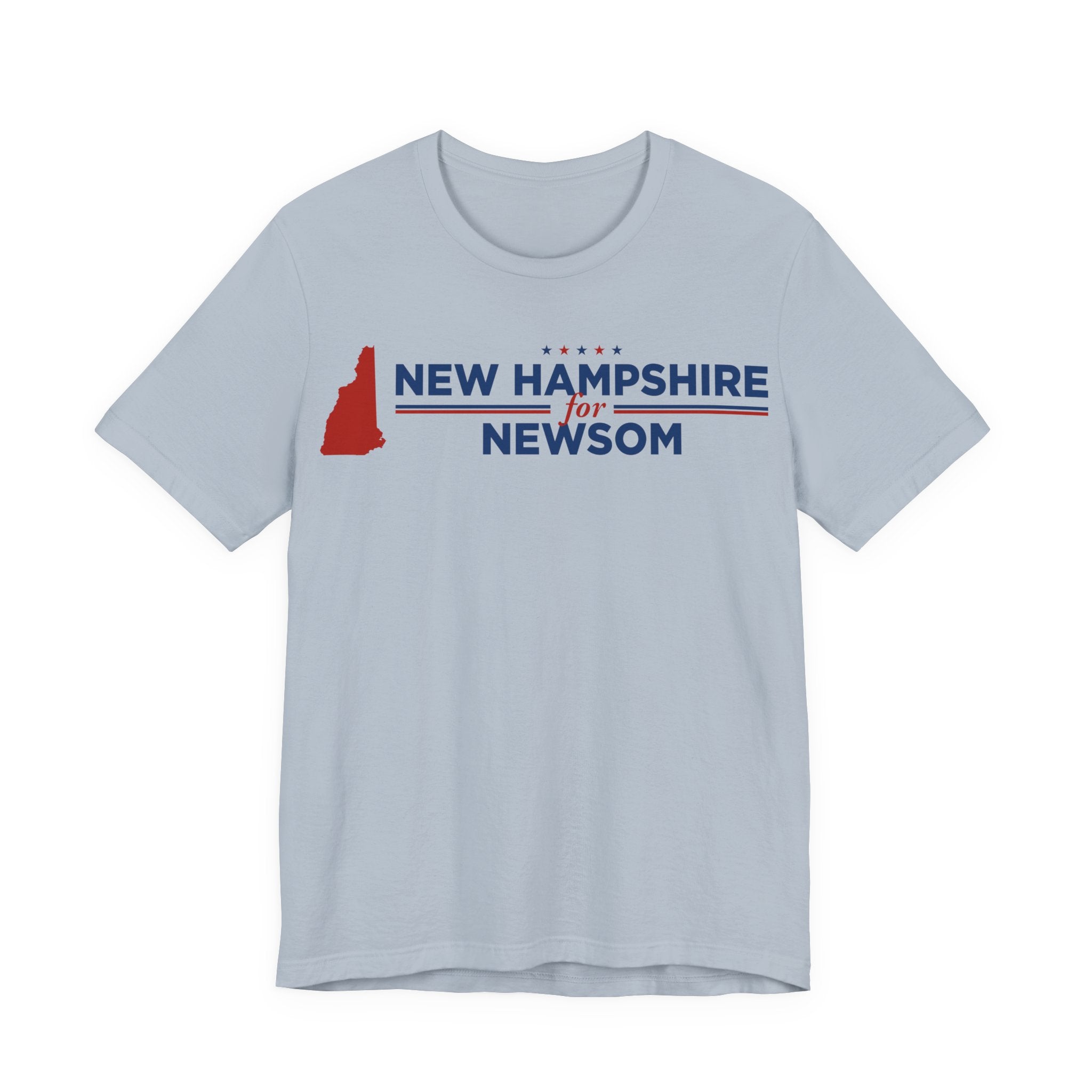 New Hampshire for Gavin Newsom for President Campaign T-Shirt 2028