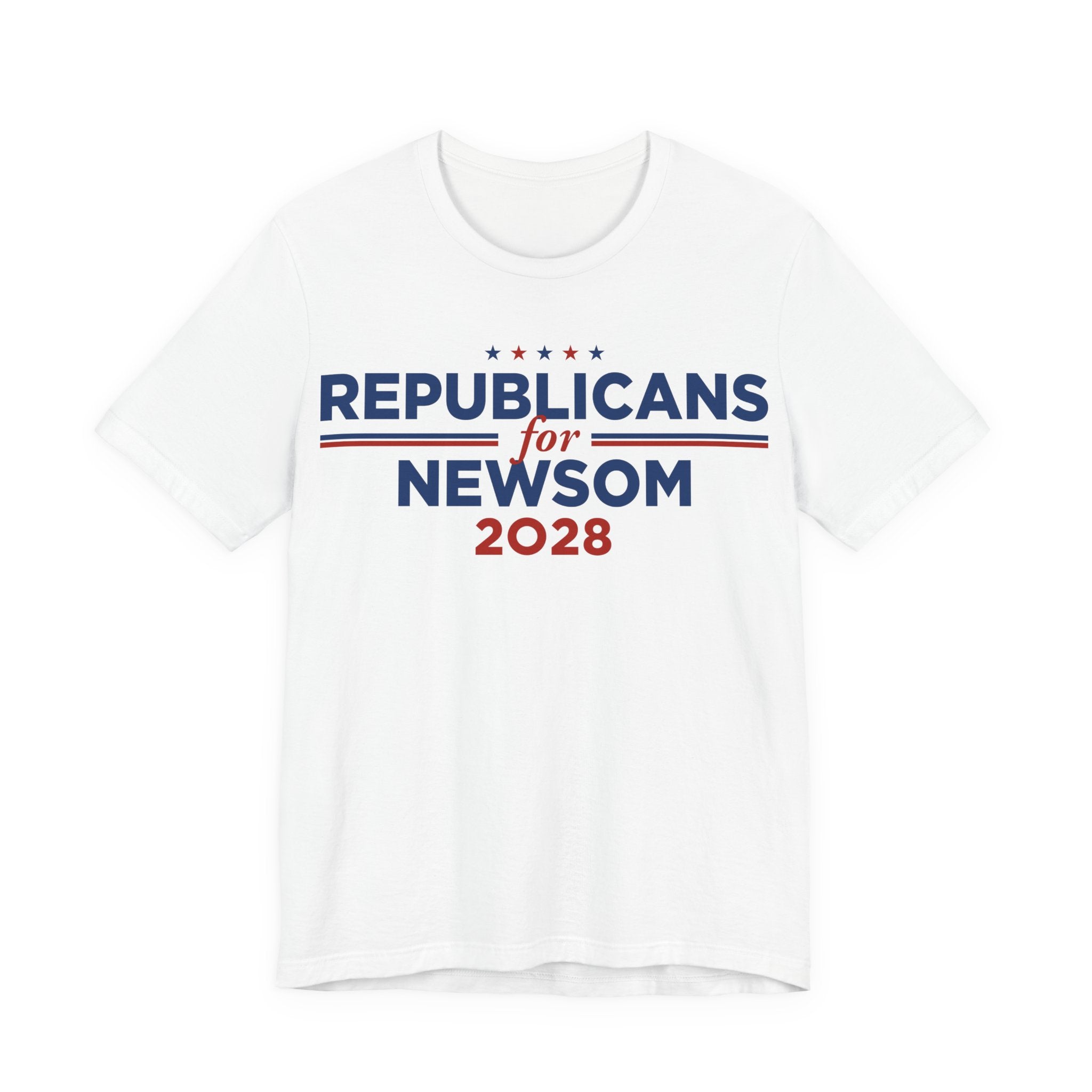 Republicans for Gavin Newsom Campaign T-Shirt for President 2028