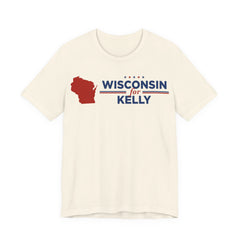 Wisconsin for Mark Kelly for President Campaign T-Shirt 2028