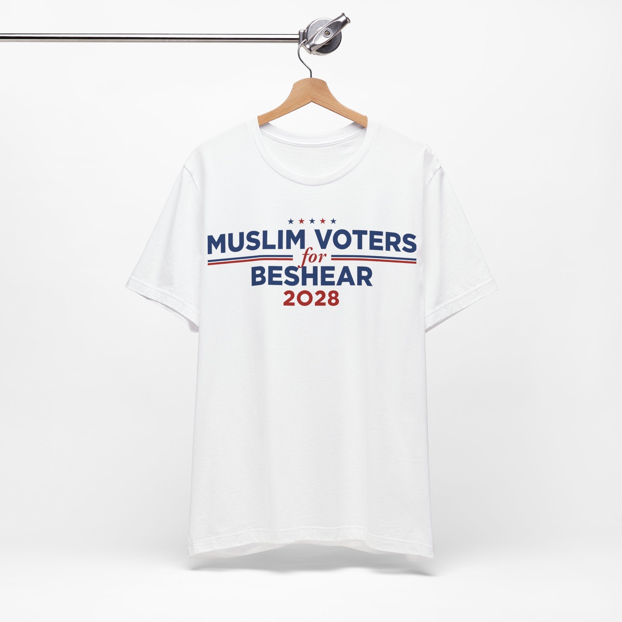 Muslim Voters for Andy Beshear for President Campaign T-Shirt 2028