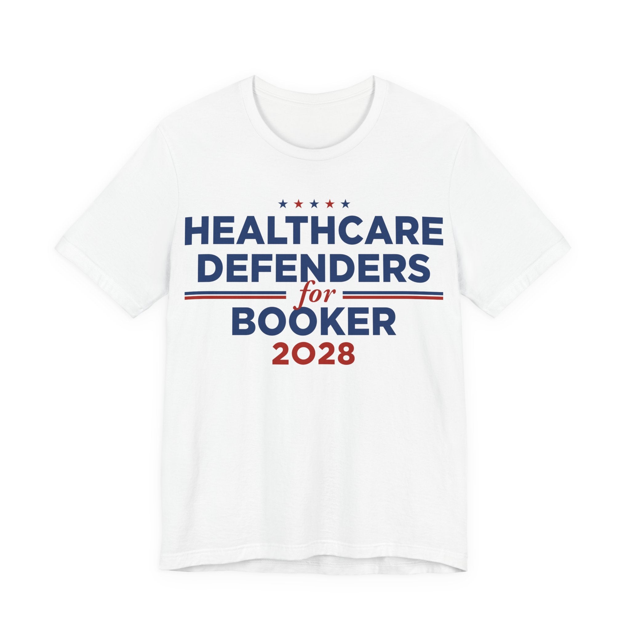 Healthcare Defenders for Cory Booker for President Campaign T-Shirt 2028