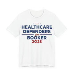 Healthcare Defenders for Cory Booker for President Campaign T-Shirt 2028