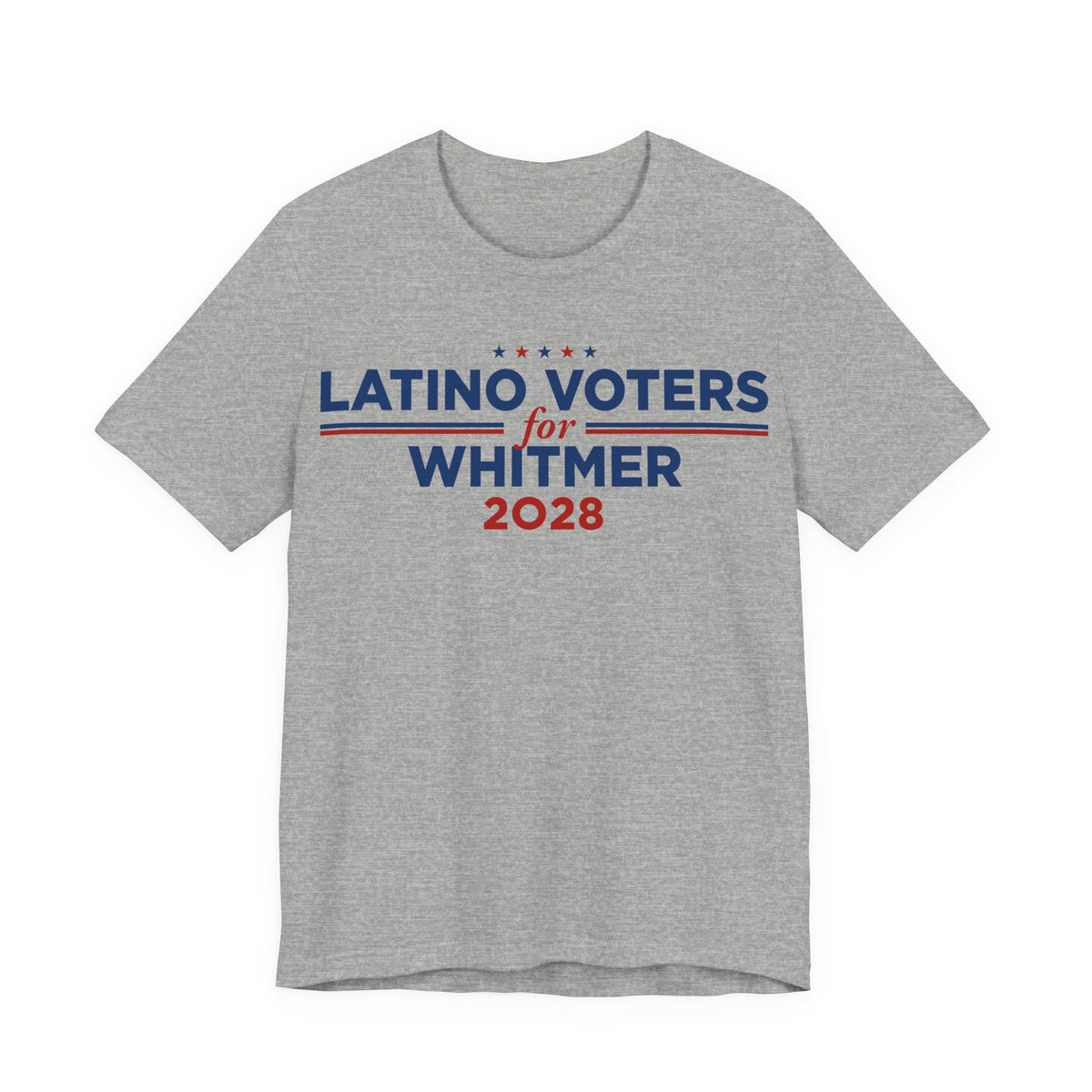 Latino Voters for Gretchen Whitmer for President Campaign T-Shirt 2028