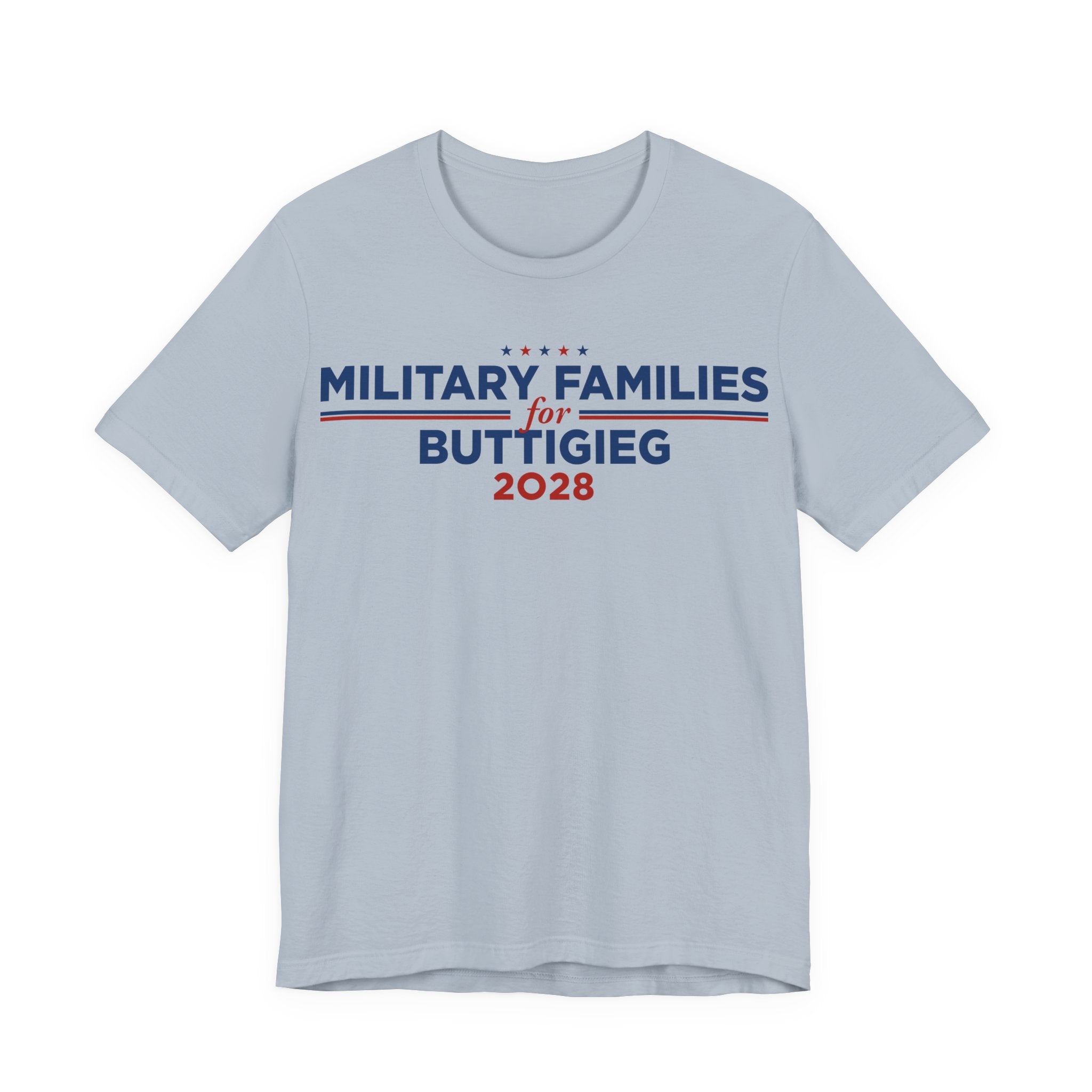 Military Families for Pete Buttigieg for President Campaign T-Shirt 2028