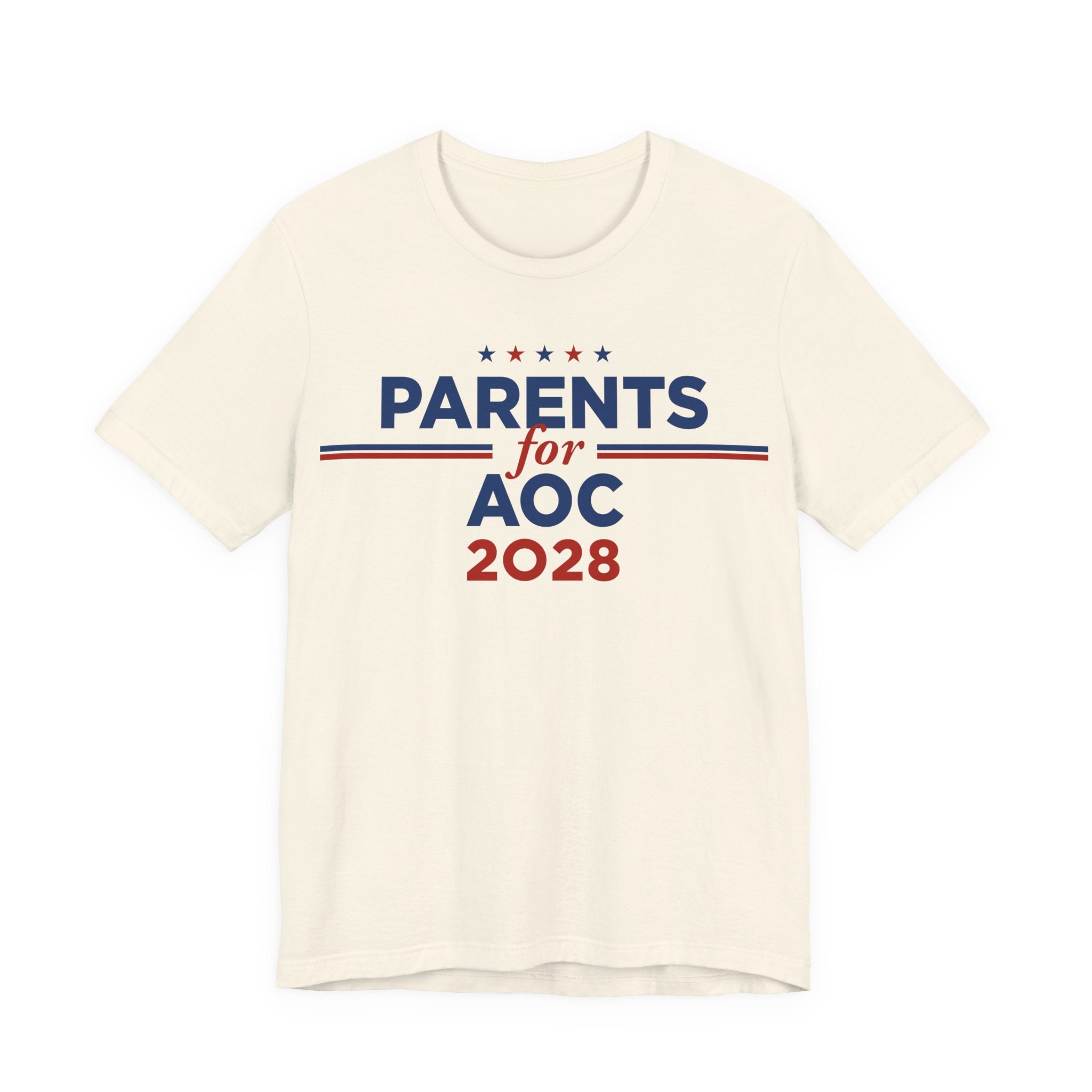 Parents for AOC for President Campaign T-Shirt 2028