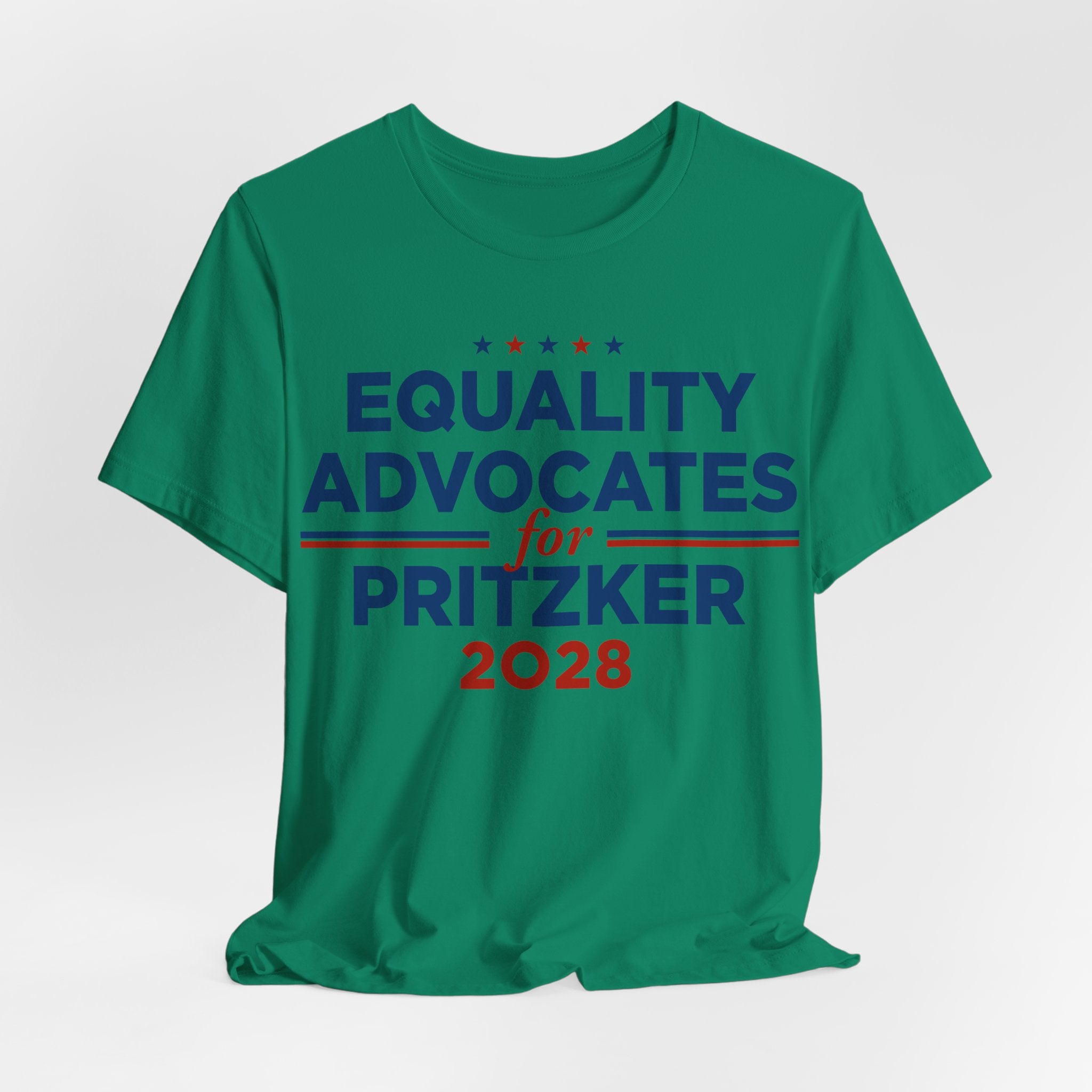 Equality Advocates for J.B. Pritzker for President Campaign T-Shirt 2028