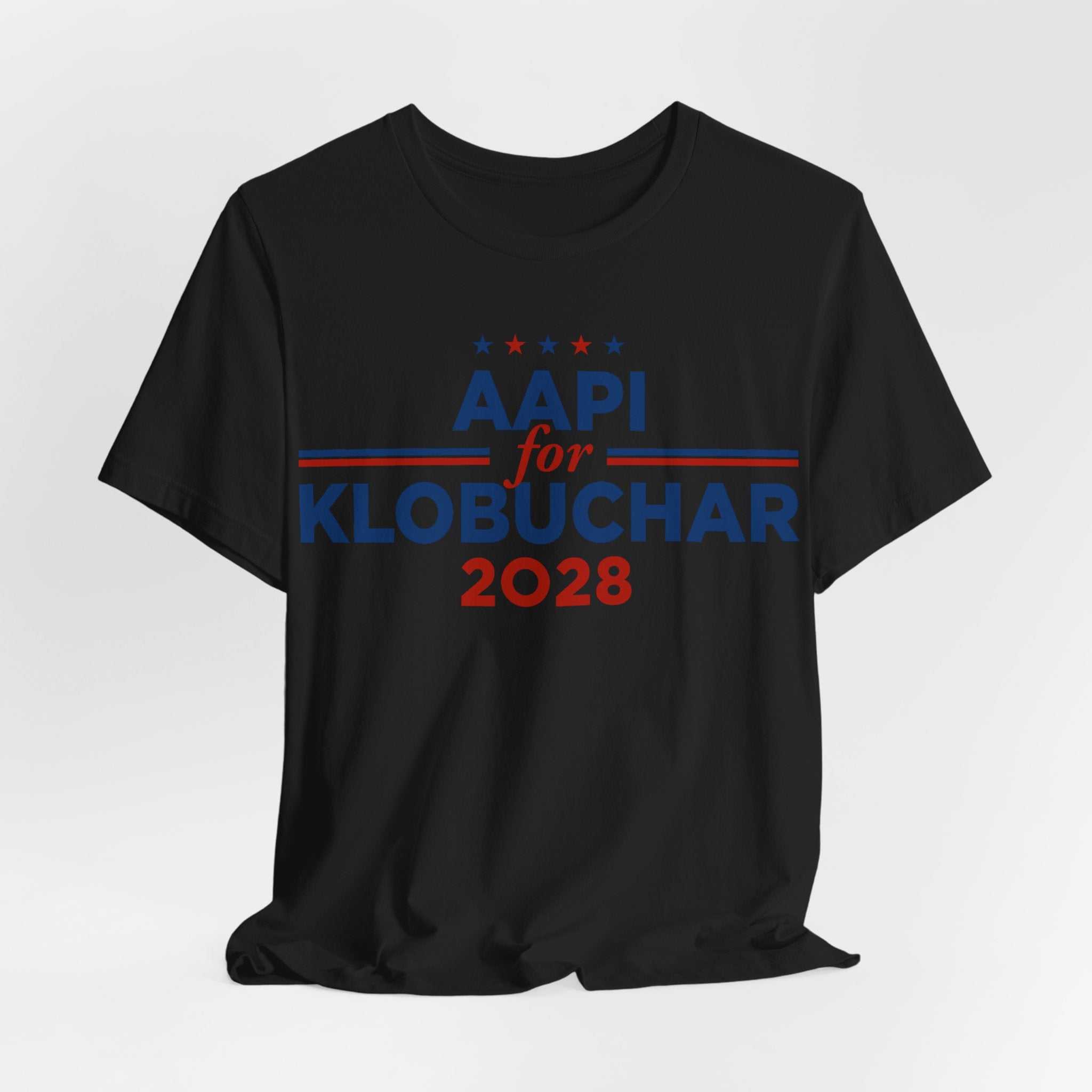 AAPI Asian American and Pacific Islander for Amy Klobuchar Campaign T-Shirt for President 2028