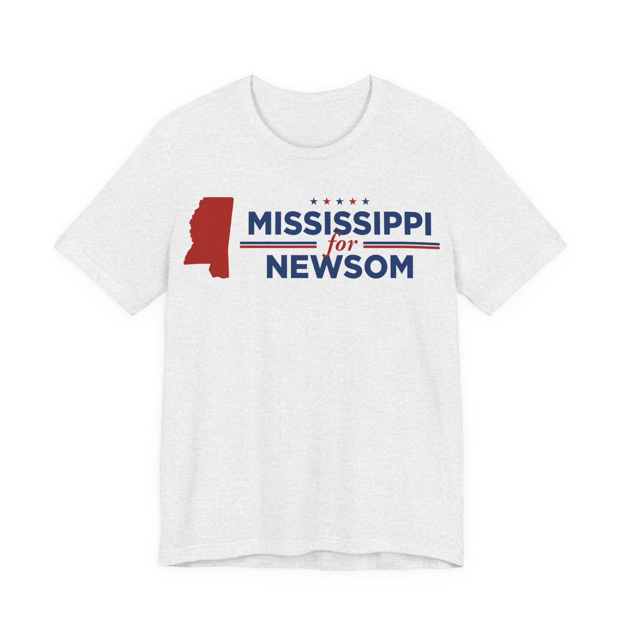 Mississippi for Gavin Newsom for President Campaign T-Shirt 2028