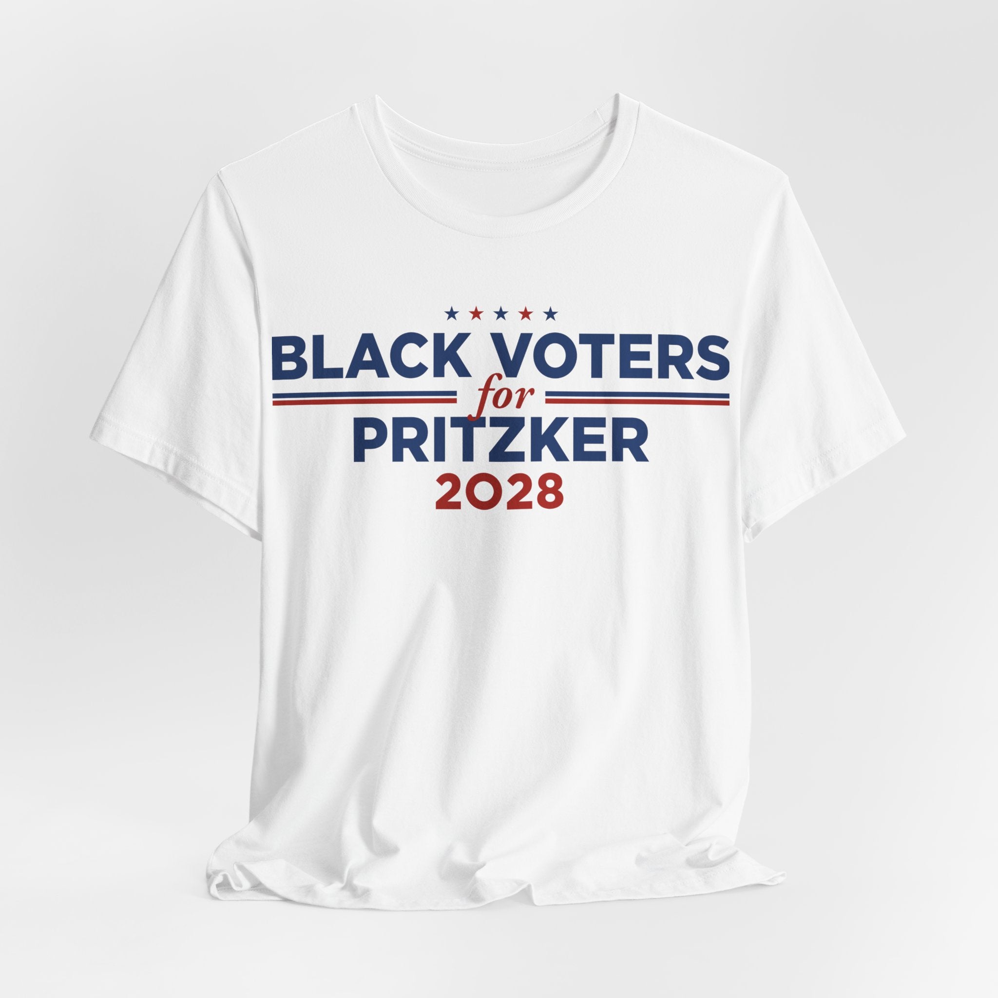 Black Voters for J.B. Priztker Campaign T-Shirt for President 2028