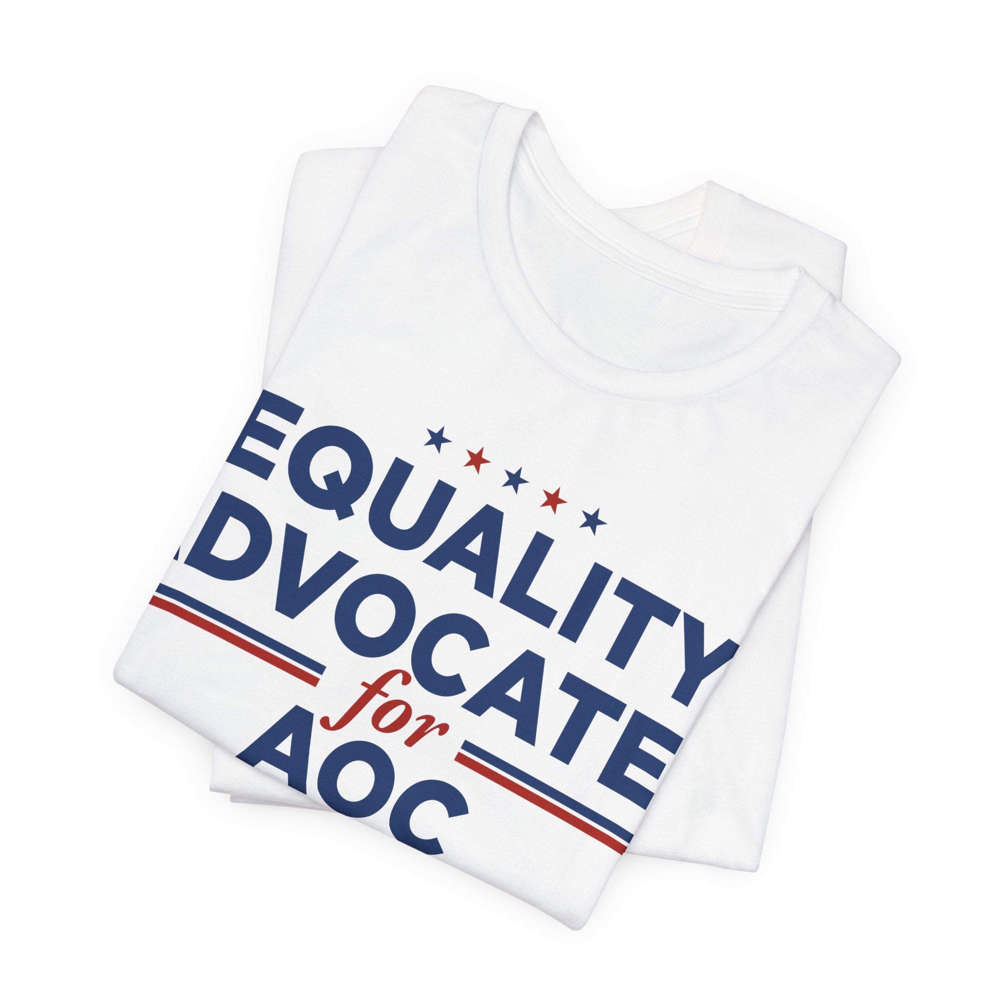 Equality Advocates for AOC for President Campaign T-Shirt 2028