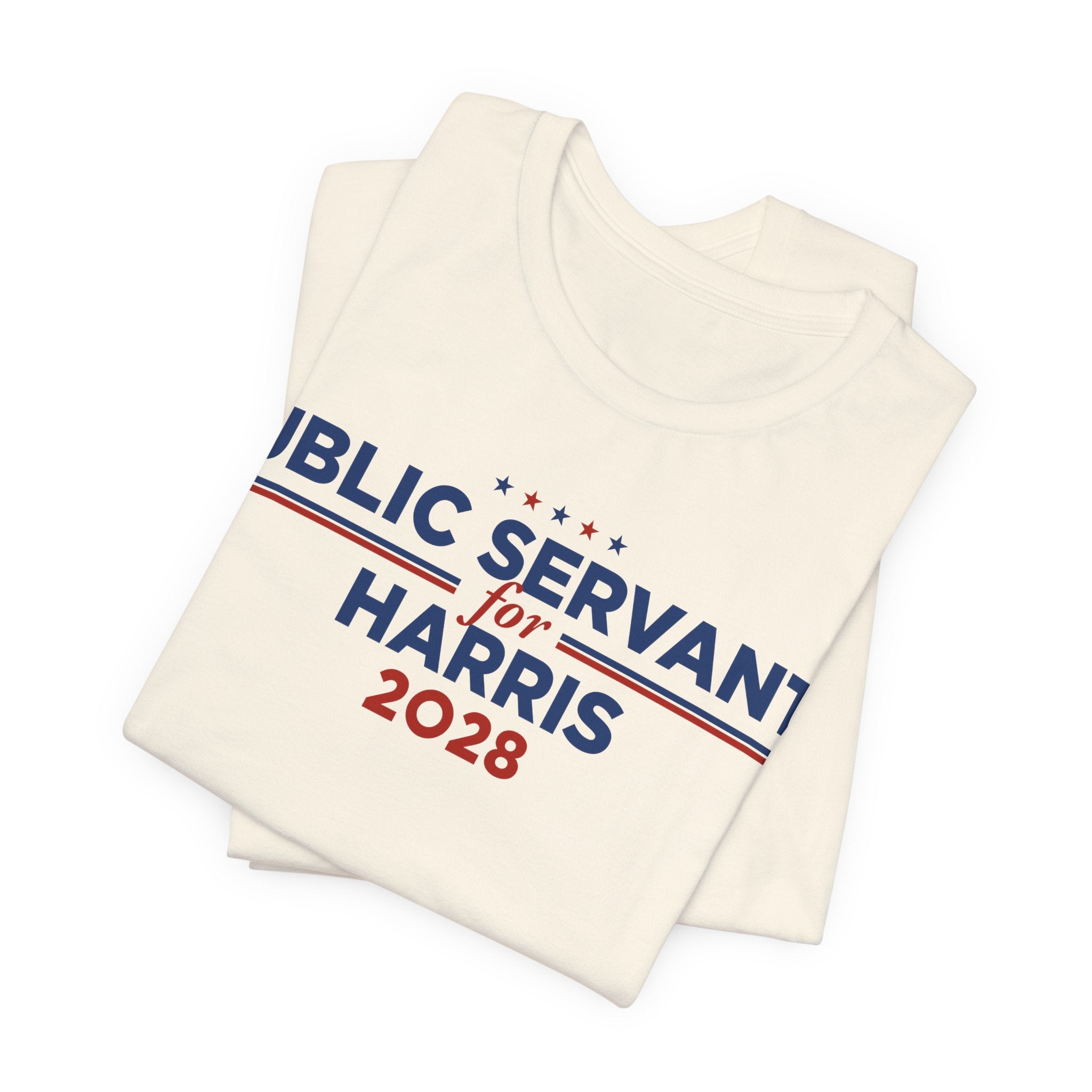 Public Servants for Kamala Harris for President Campaign T-Shirt 2028