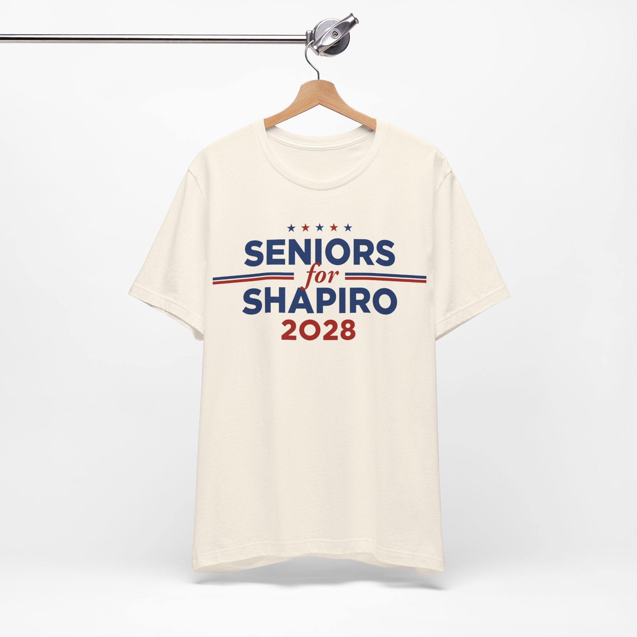 Seniors for Josh Shapiro for President Campaign T-Shirt 2028