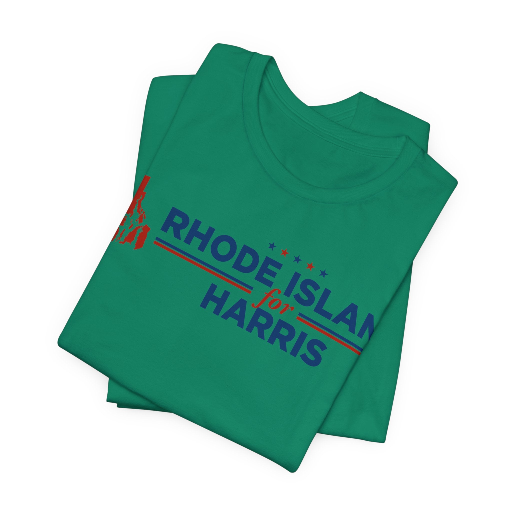 Rhode Island for Kamala Harris for President Campaign T-Shirt 2028