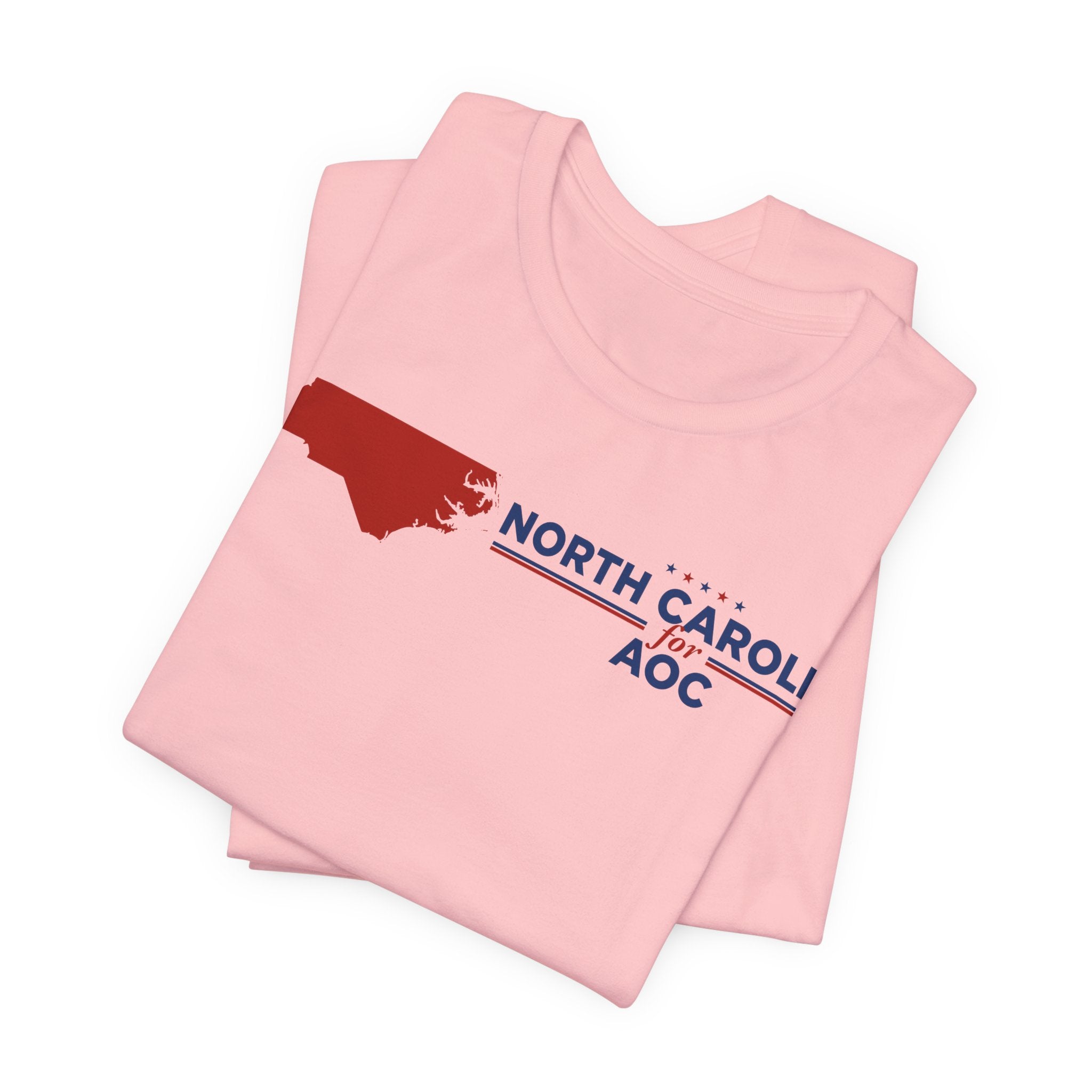 North Carolina for AOC for President Campaign T-Shirt 2028