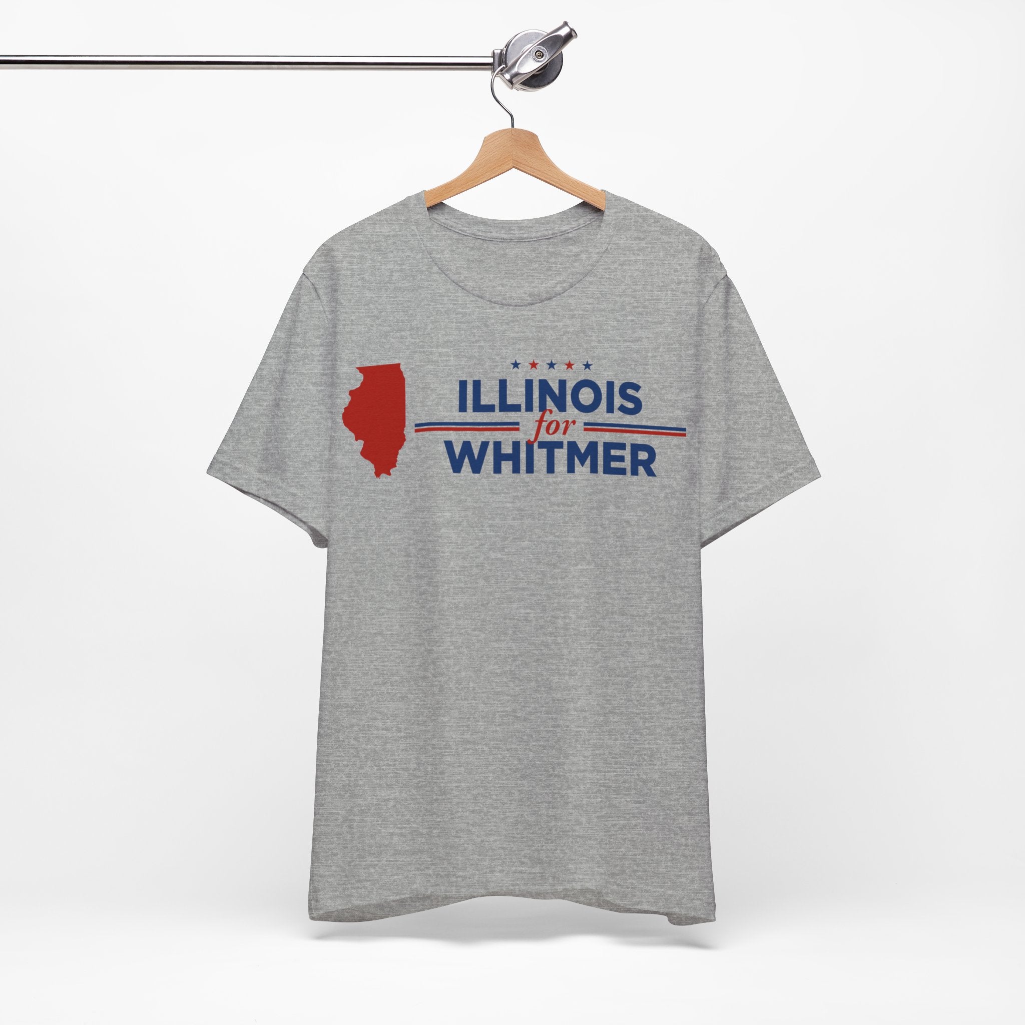 Illinois for Gretchen Whitmer for President Campaign T-Shirt 2028