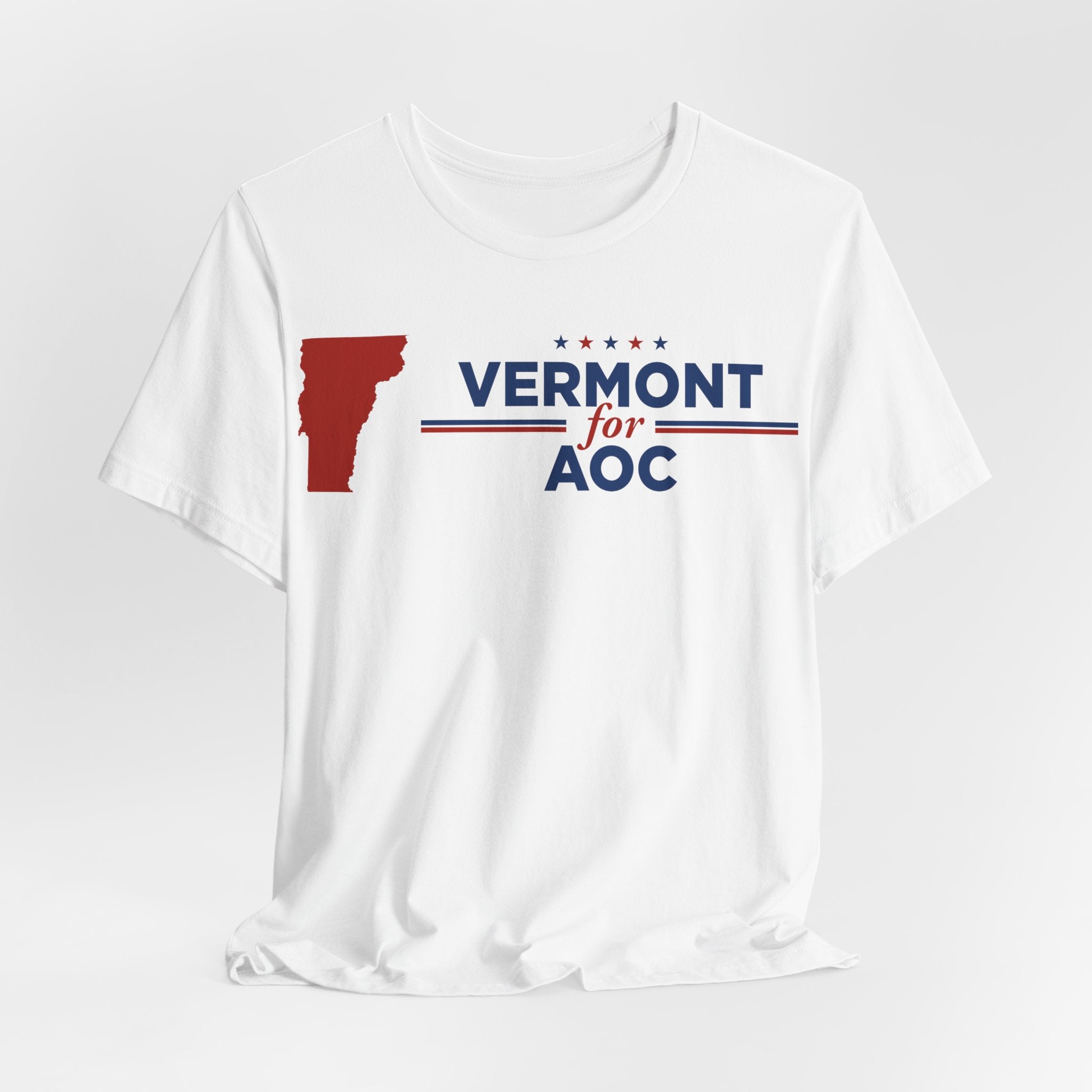 Vermont for AOC for President Campaign T-Shirt 2028