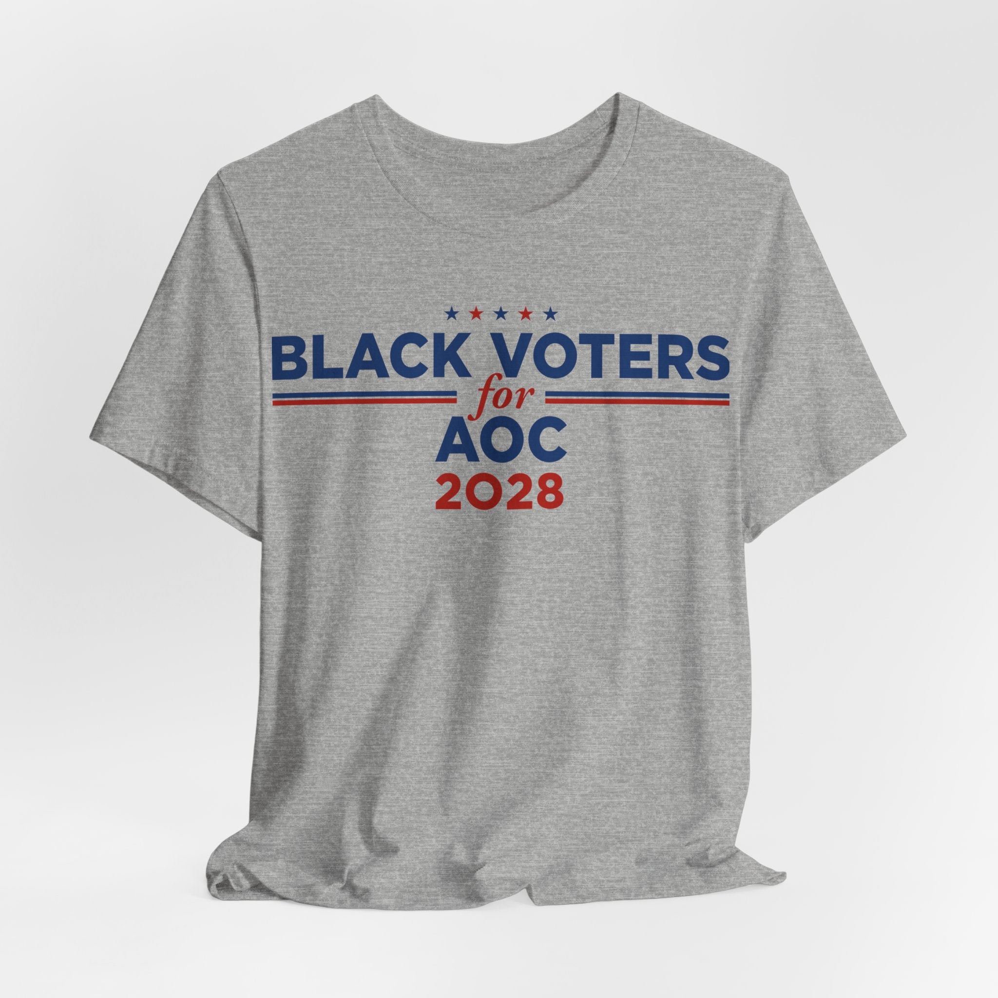 Black Voters for AOC Campaign T-Shirt for President 2028