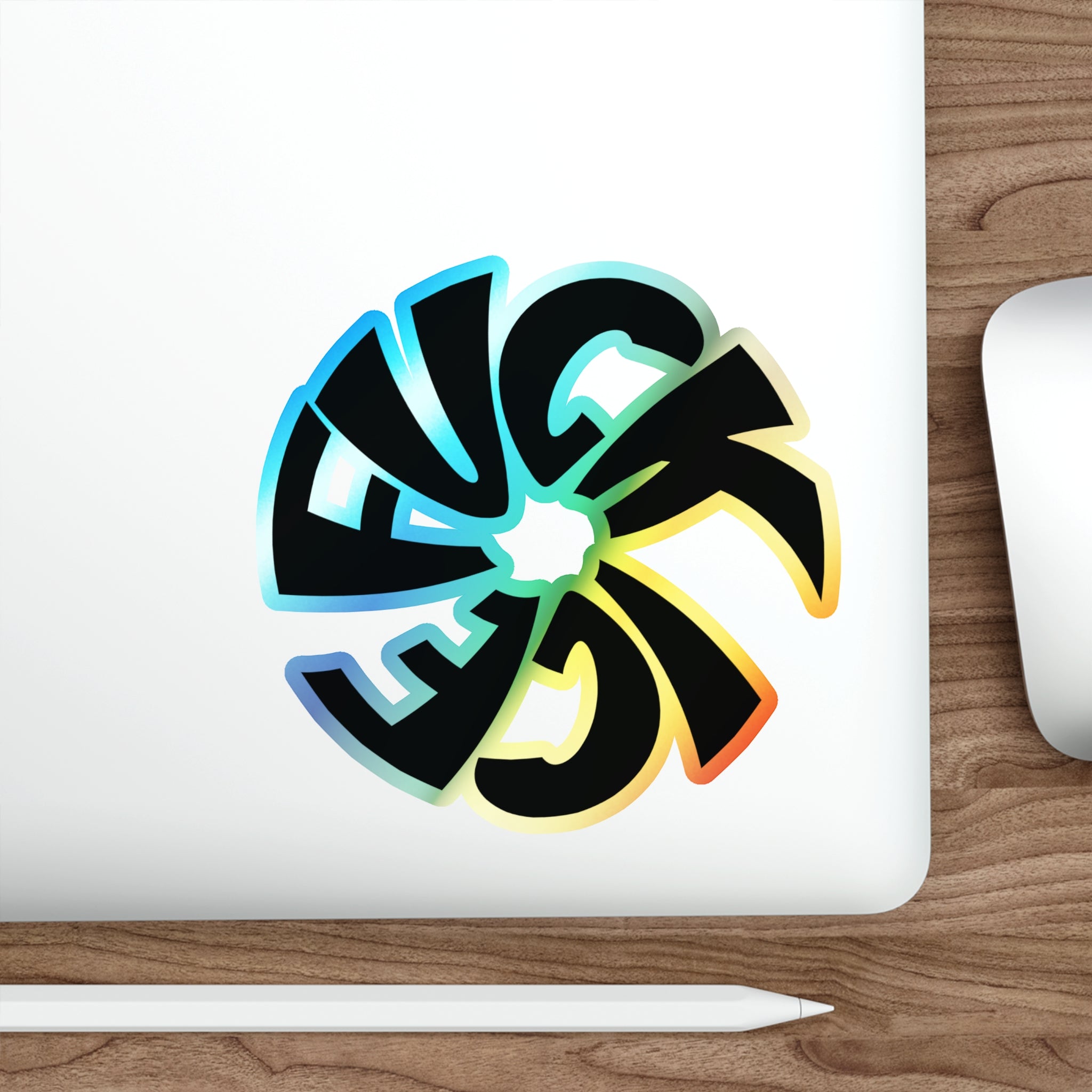 Holographic Fuck ICE Sticker