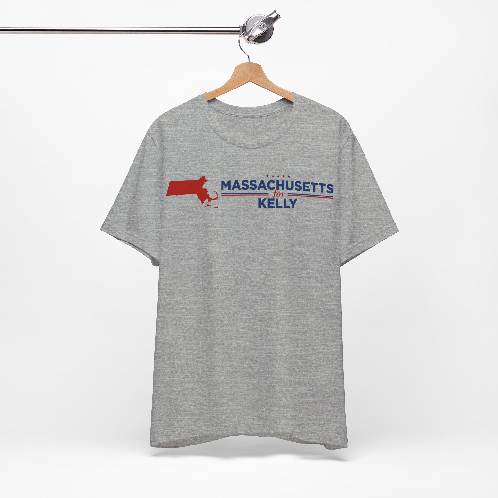Massachusetts for Mark Kelly for President Campaign T-Shirt 2028