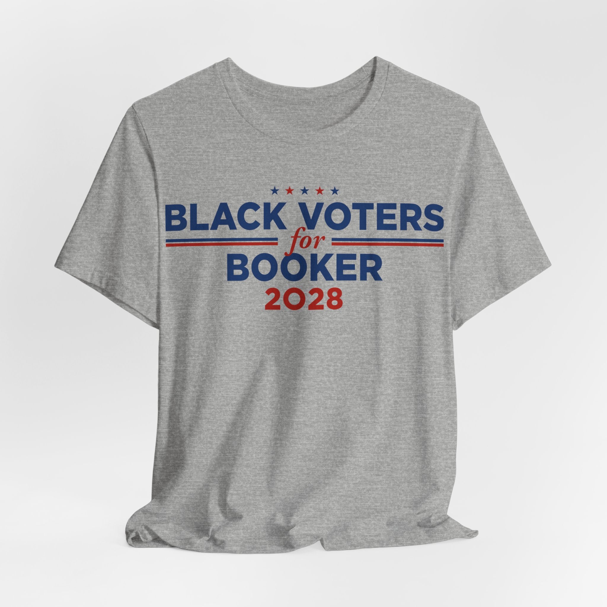Black Voters for Cory Booker Campaign T-Shirt for President 2028