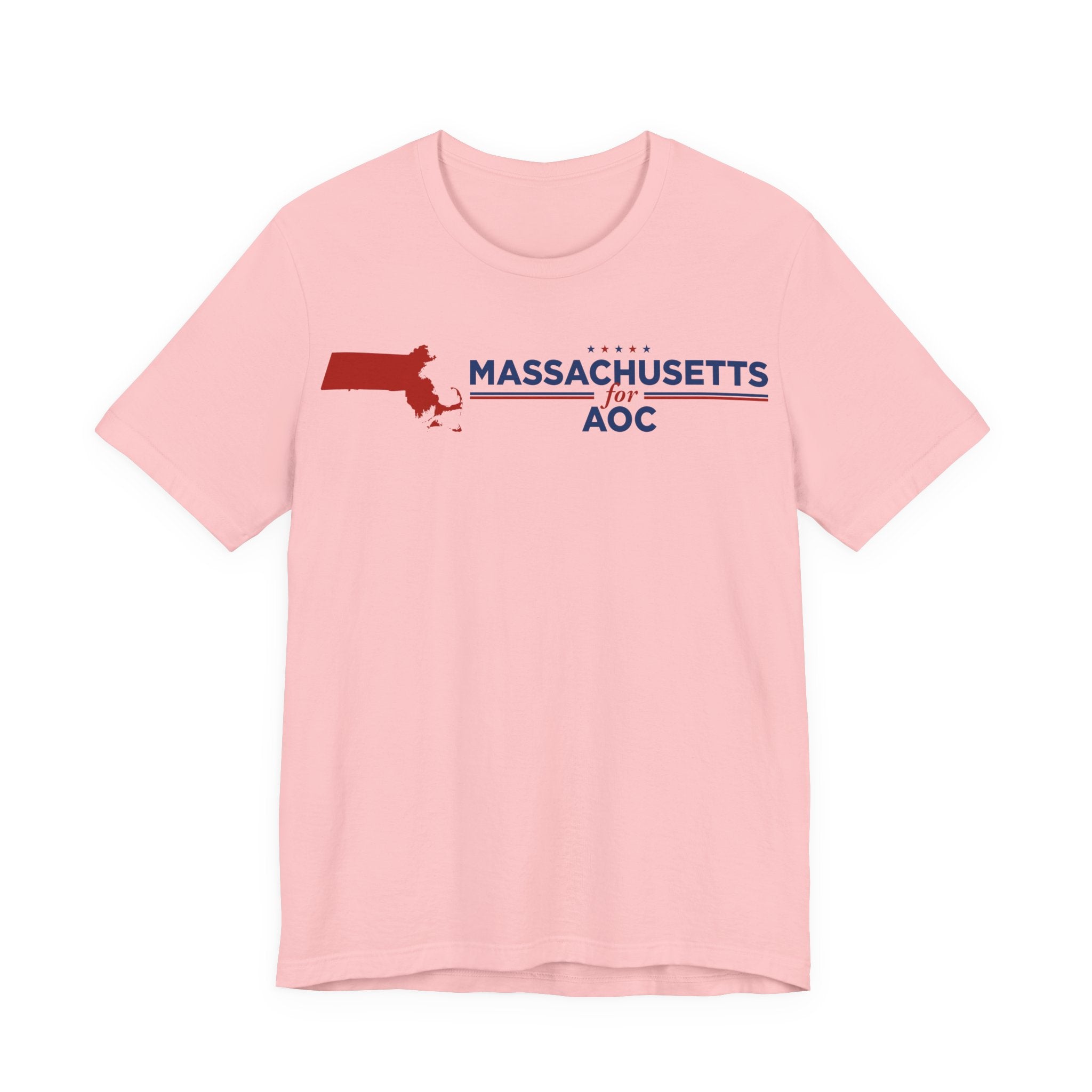 Massachusetts for AOC for President Campaign T-Shirt 2028