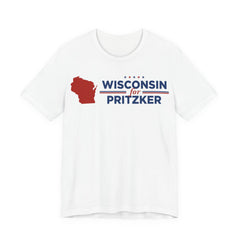 Wisconsin for J.B. Pritzker for President Campaign T-Shirt 2028