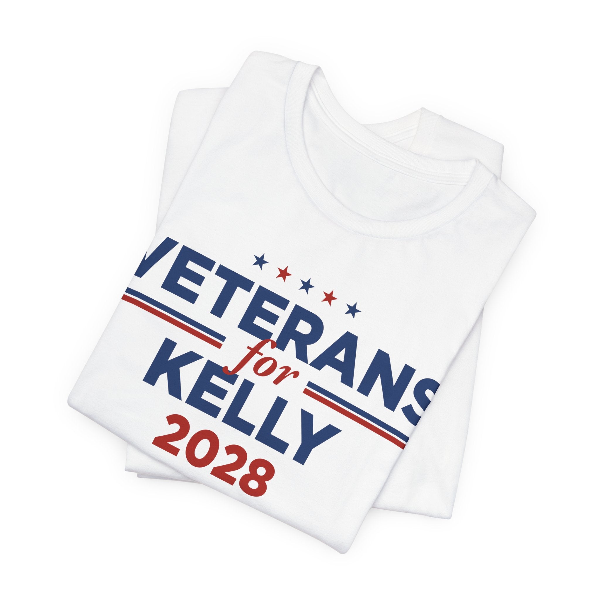 Veterans for Mark Kelly for President Campaign T-Shirt 2028