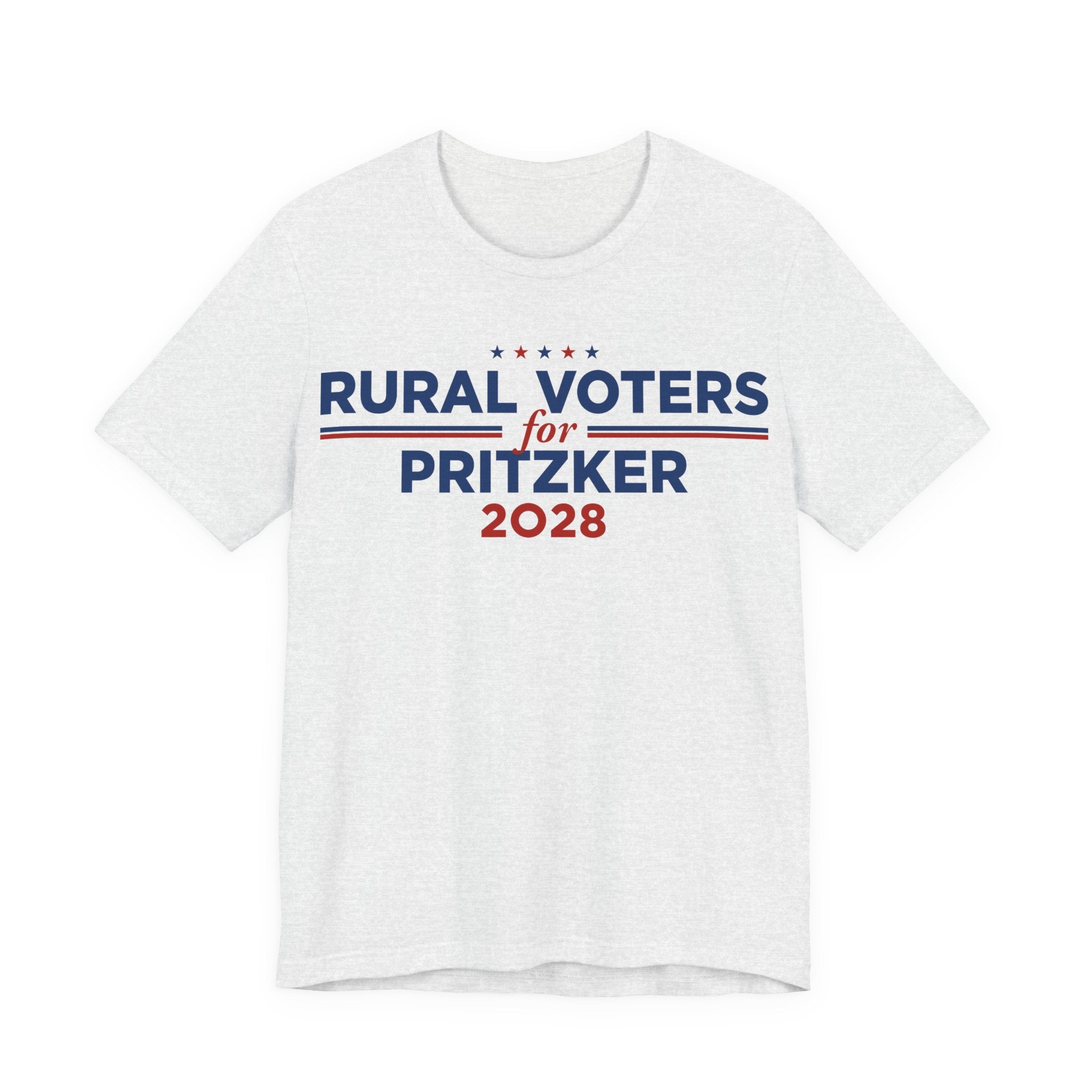 Rural Voters for J.B. Pritzker for President Campaign T-Shirt 2028