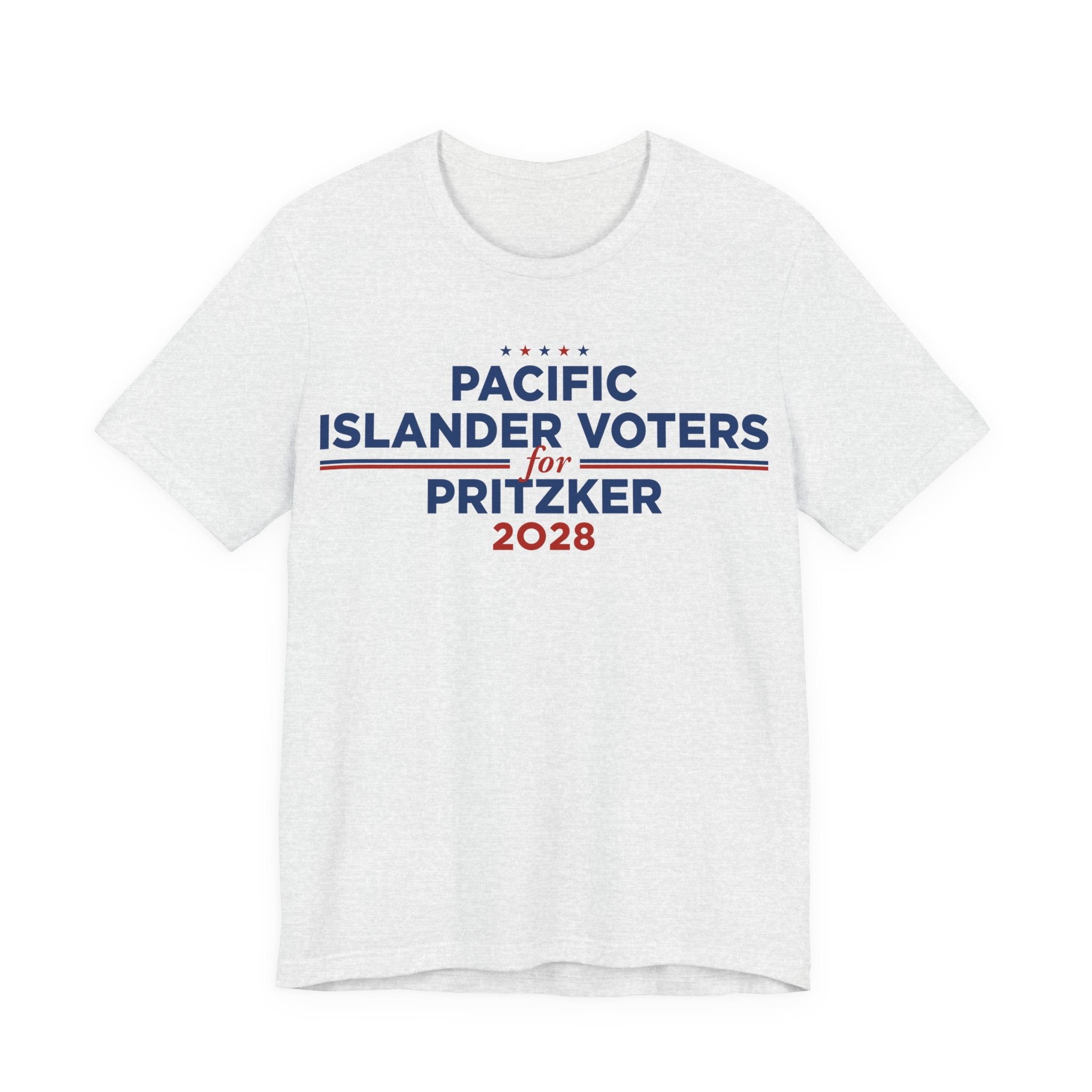 Pacific Islander Voters for J.B. Pritzker for President Campaign T-Shirt 2028