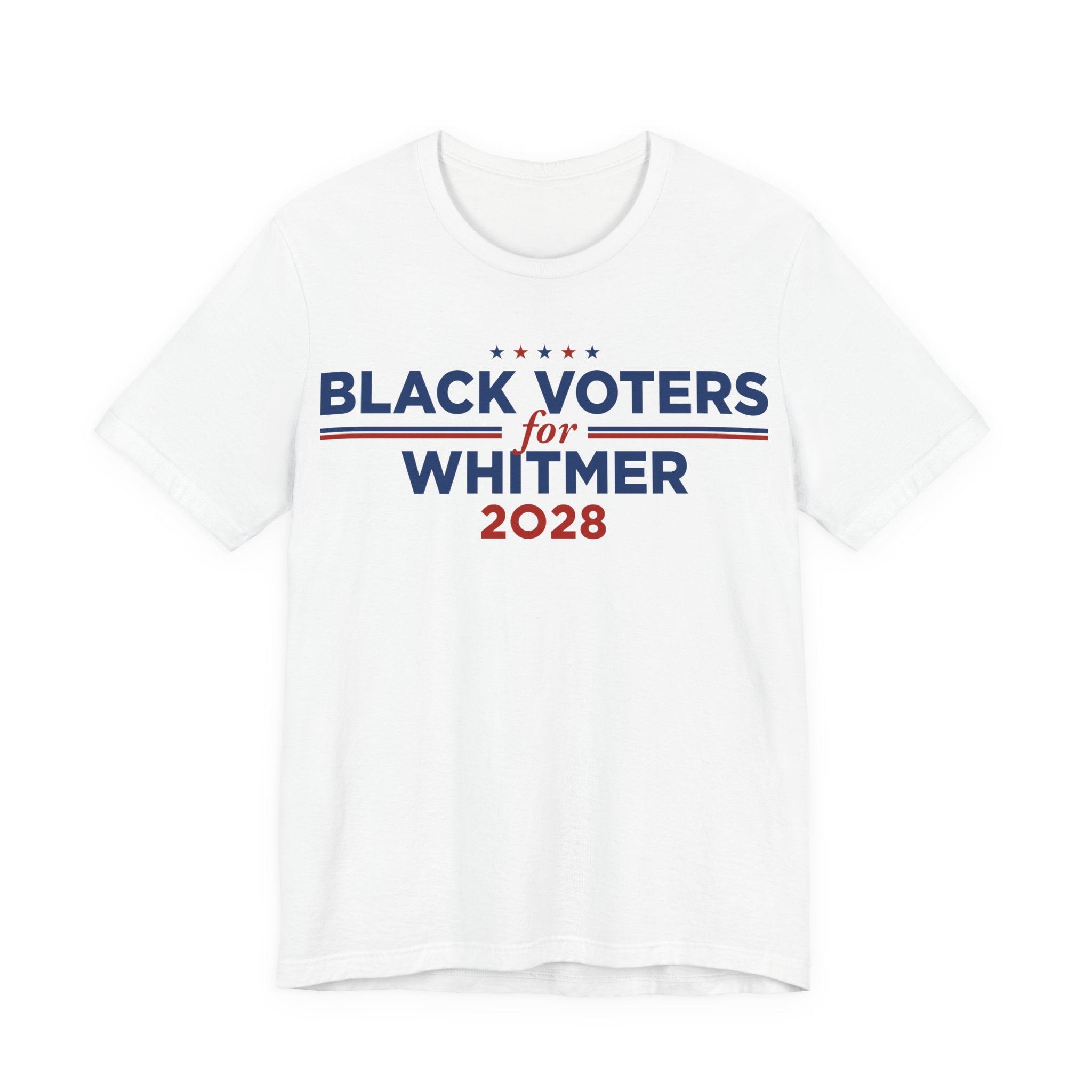 Black Voters for Gretchen Whitmer Campaign T-Shirt for President 2028