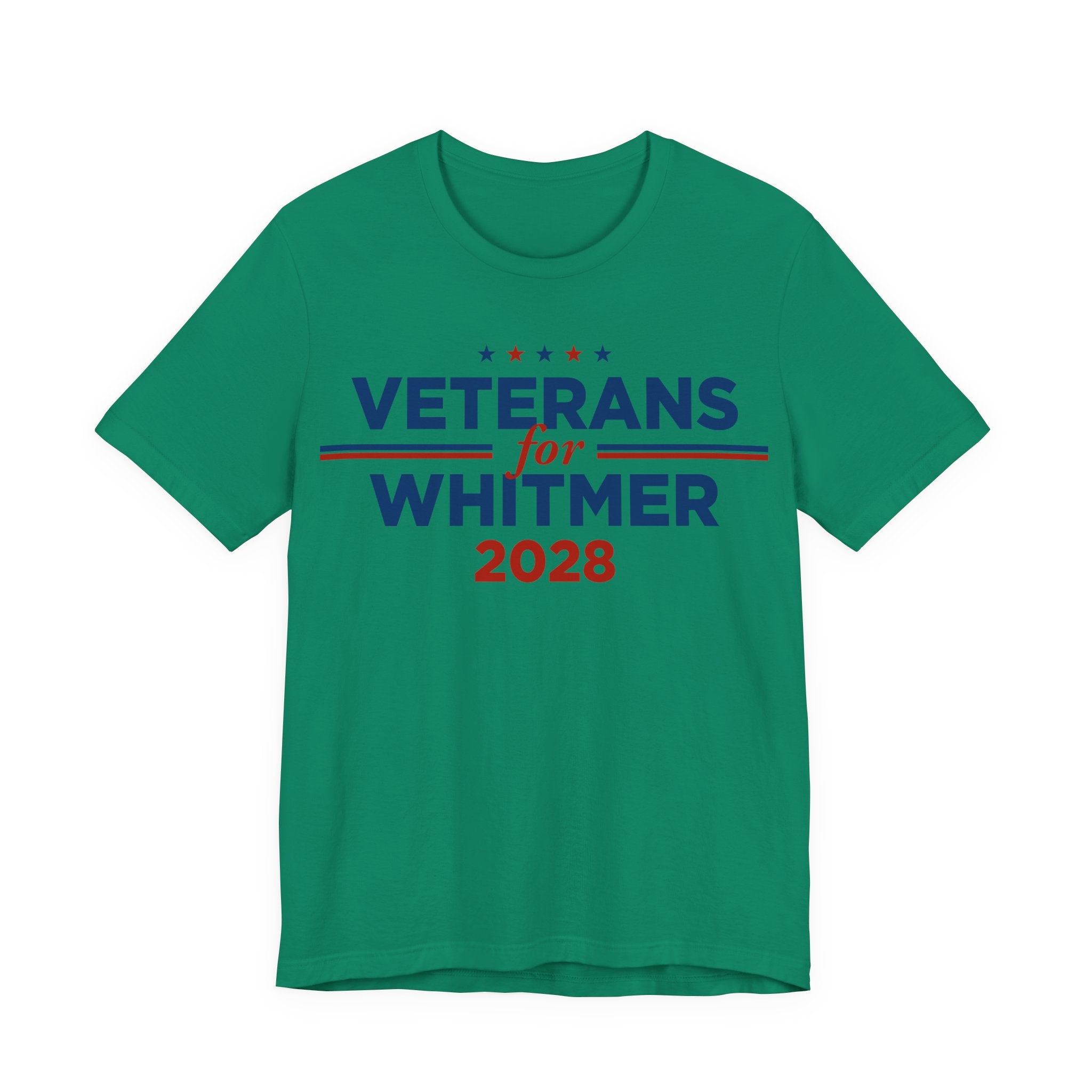 Veterans for Gretchen Whitmer for President Campaign T-Shirt 2028