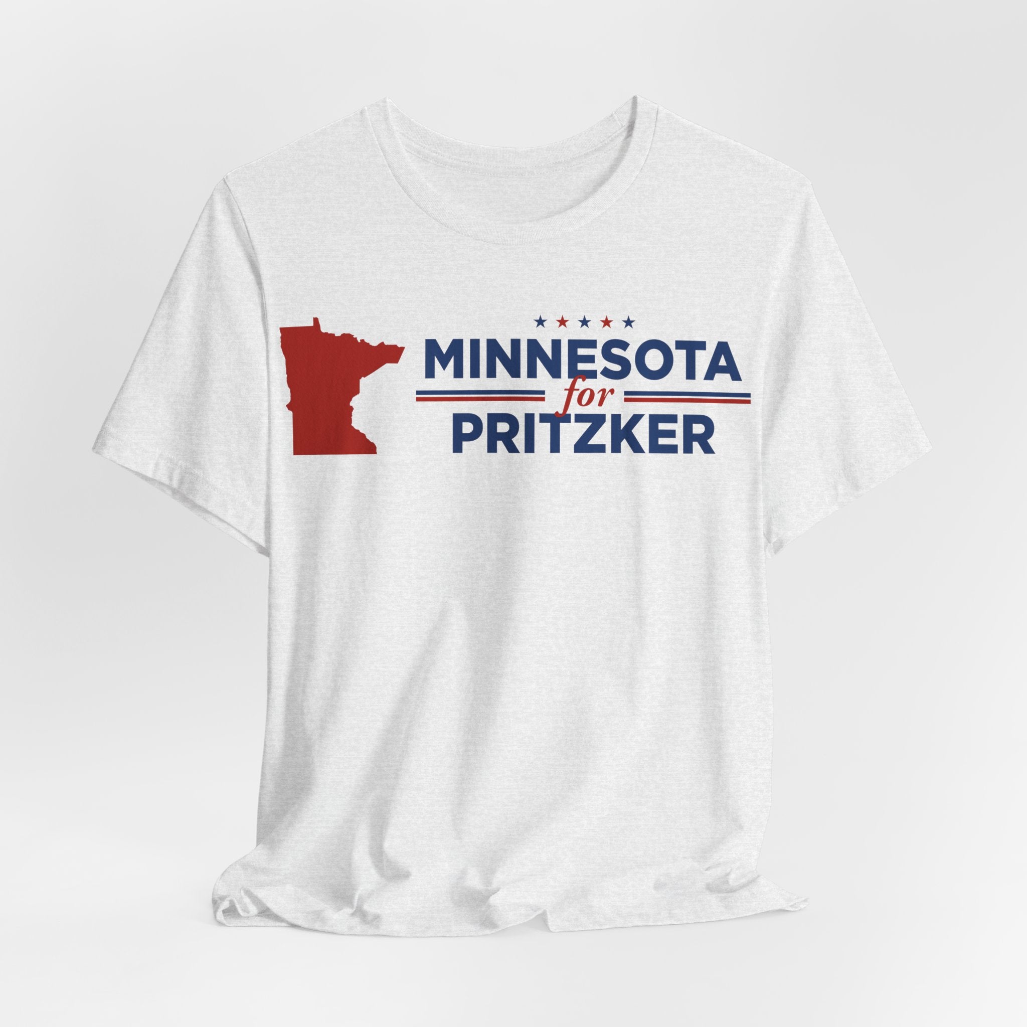 Minnesota for J.B. Pritzker for President Campaign T-Shirt 2028