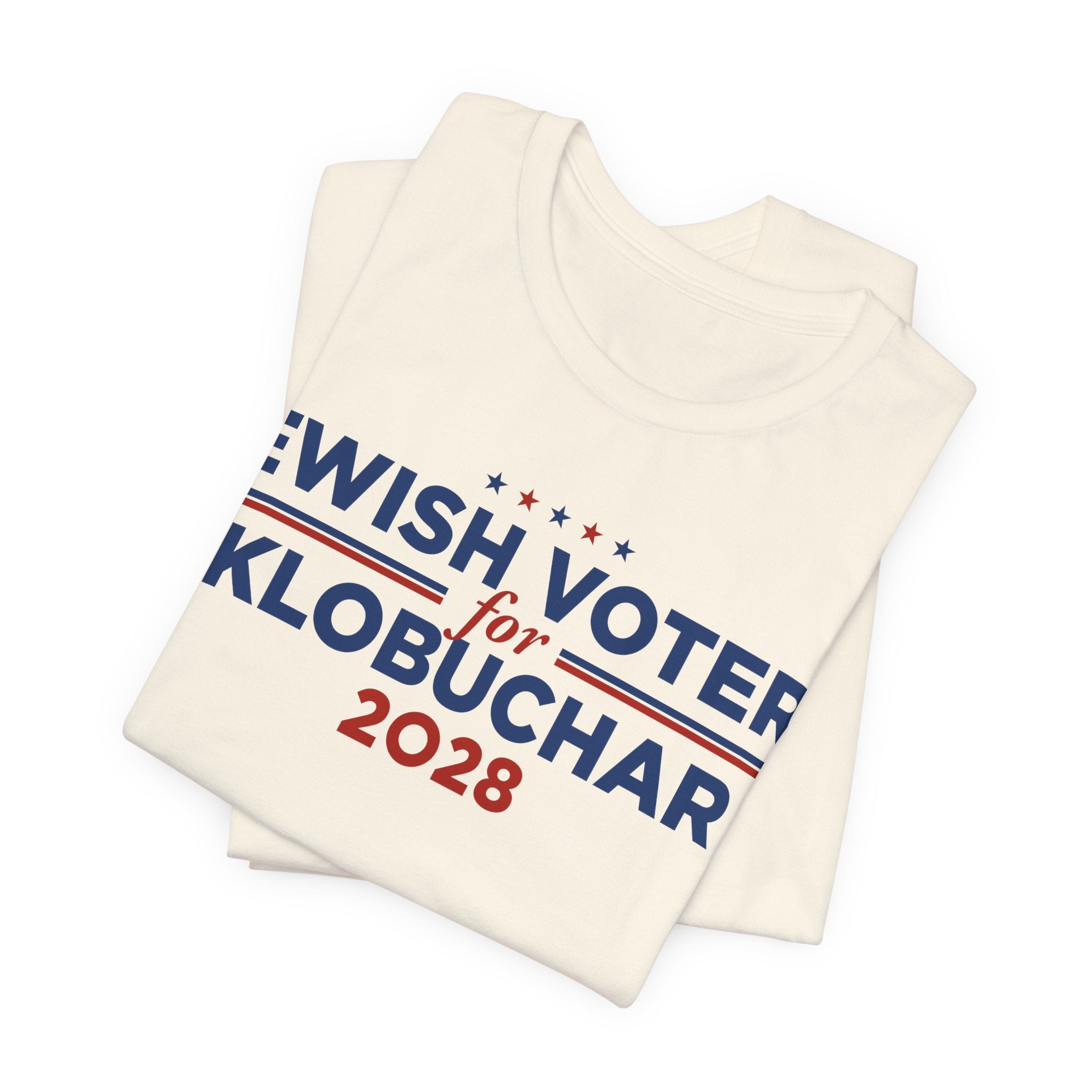 Jewish Voters for Amy Klobuchar for President Campaign T-Shirt 2028