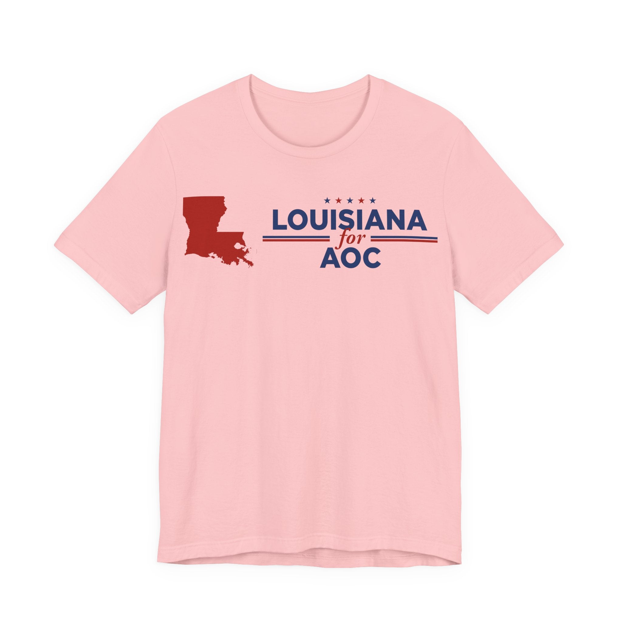 Louisiana for AOC for President Campaign T-Shirt 2028