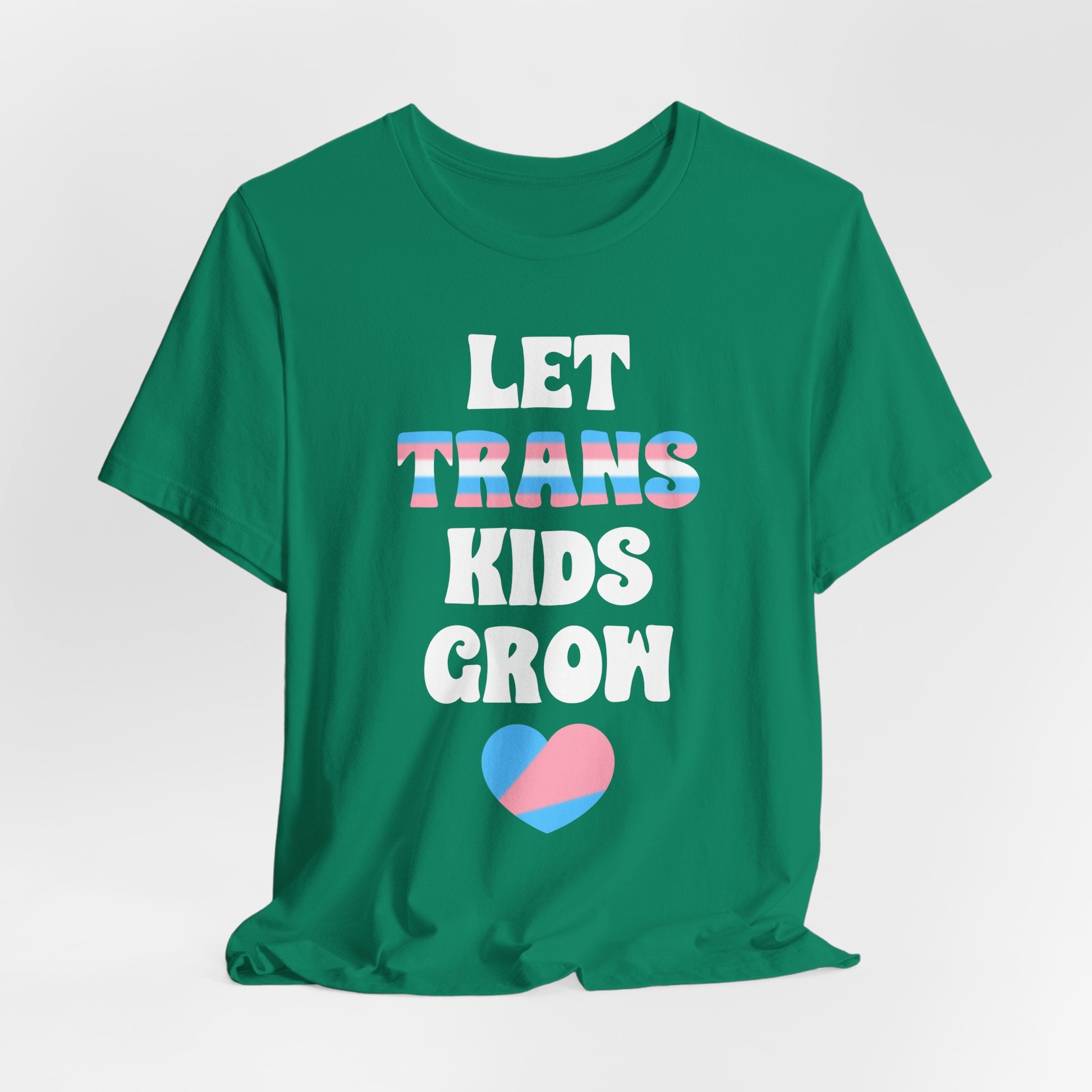 Let Trans Kids Grow T-Shirt – Trans Youth Support Pride Tee