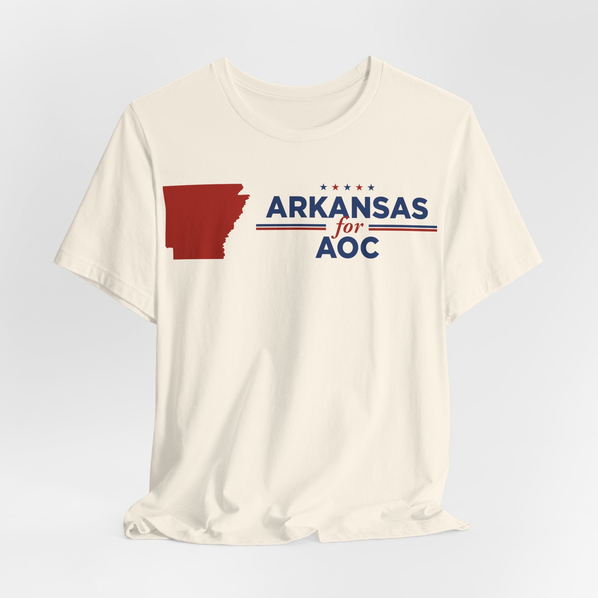 Arkansas for AOC for President Campaign T-Shirt 2028